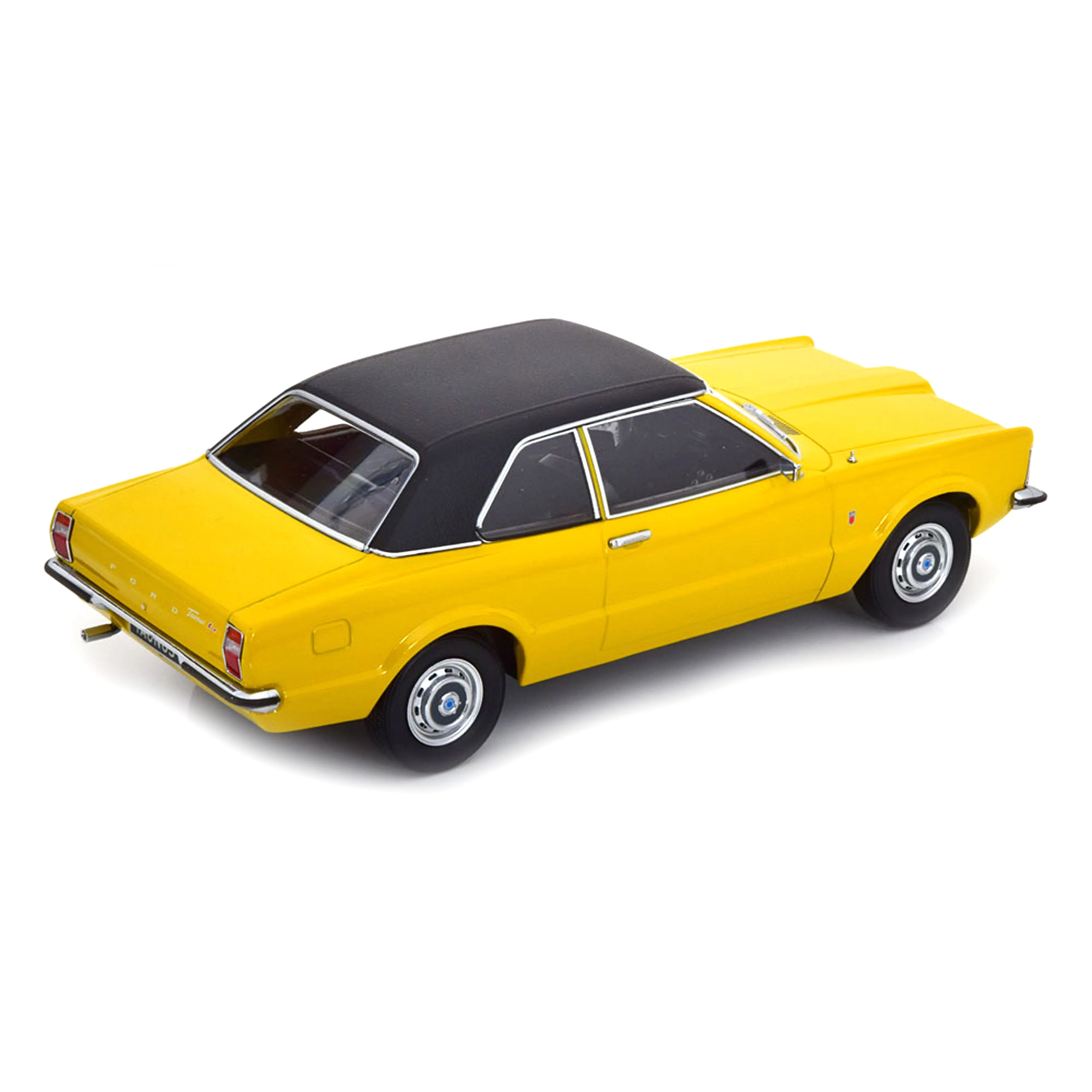 Ford Taunus L Sedan 1971 Jaune/Noir 1/18 - Image 2