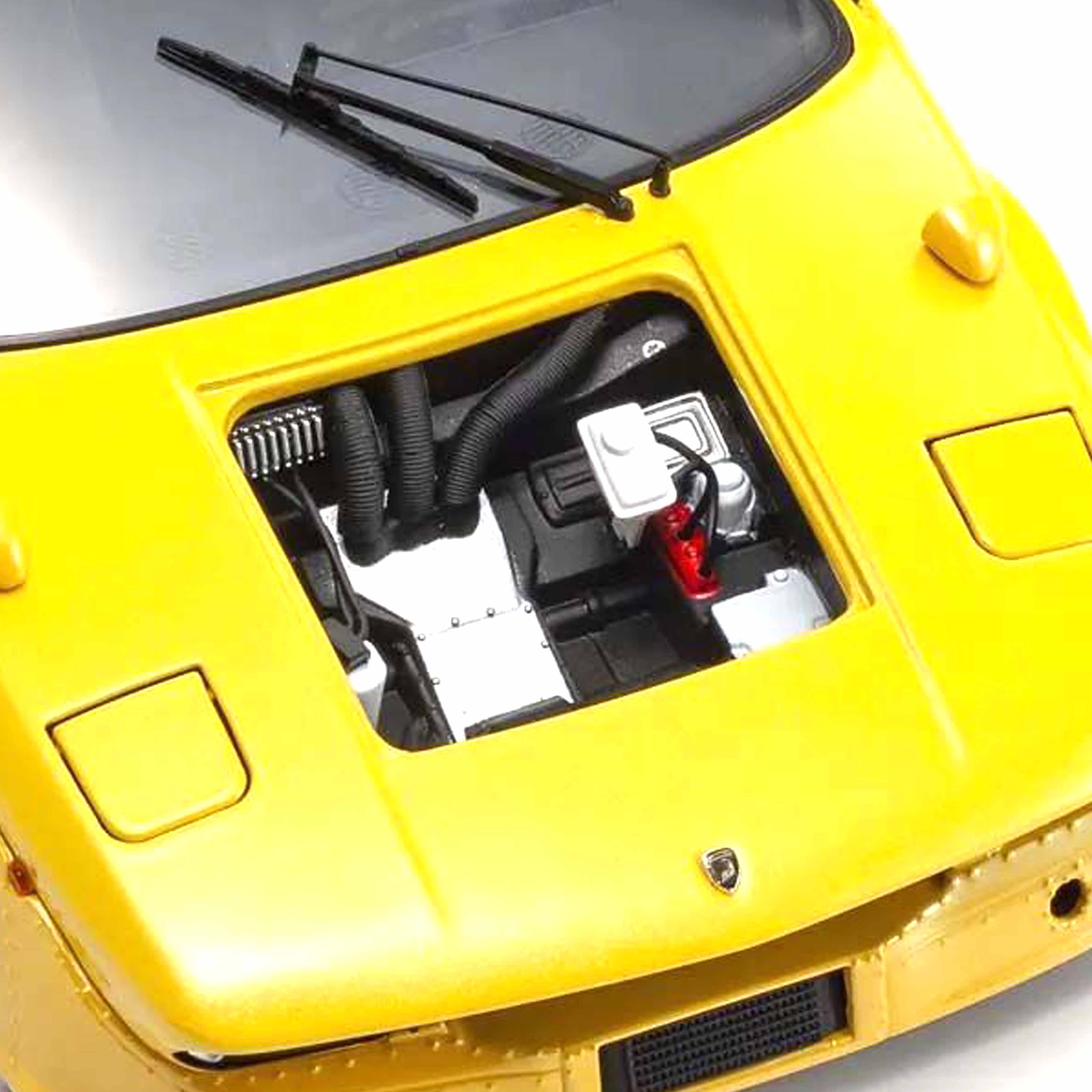 Lamborghini Urraco Rally Jaune 1/18 - Image 4