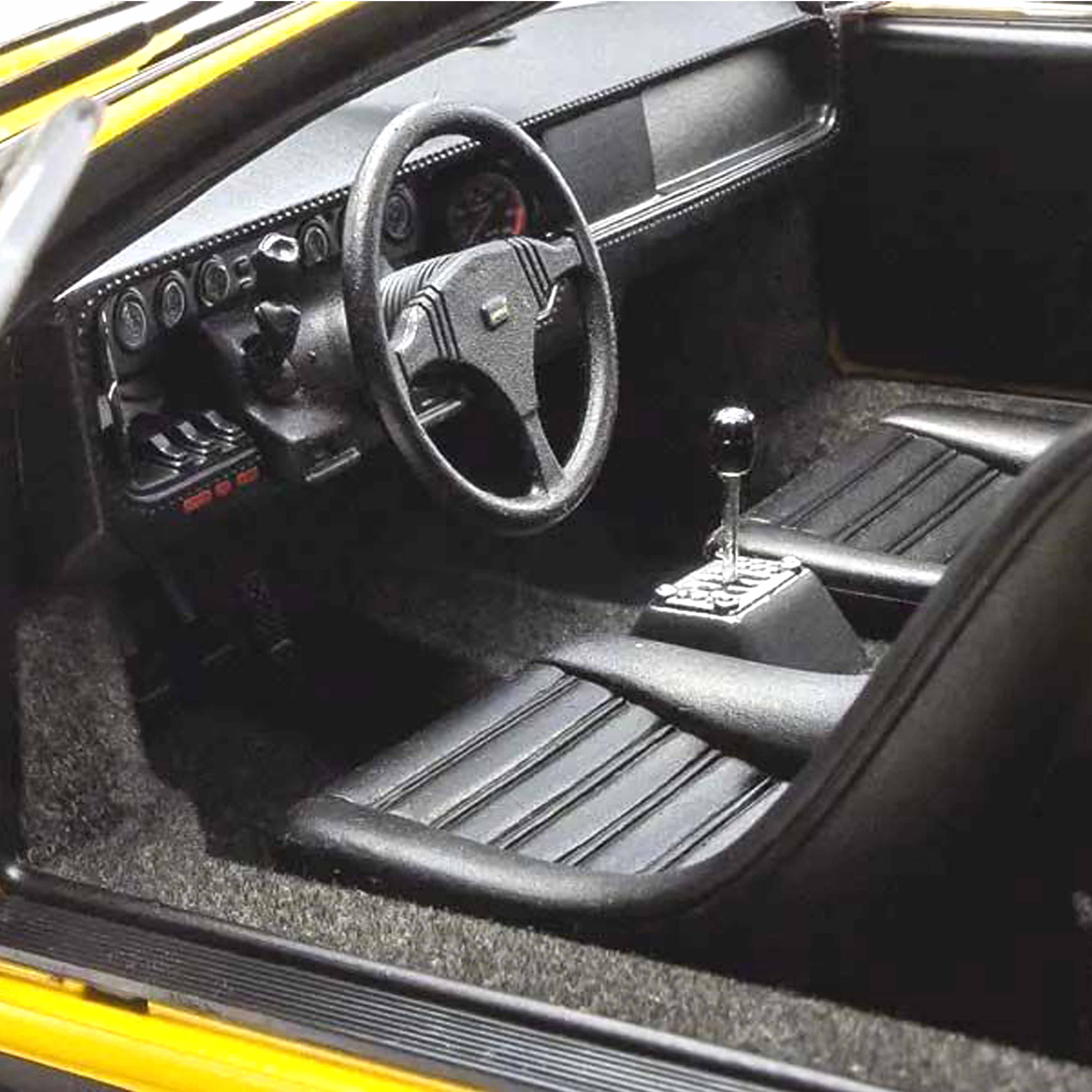 Lamborghini Urraco Rally Jaune 1/18 - Image 6