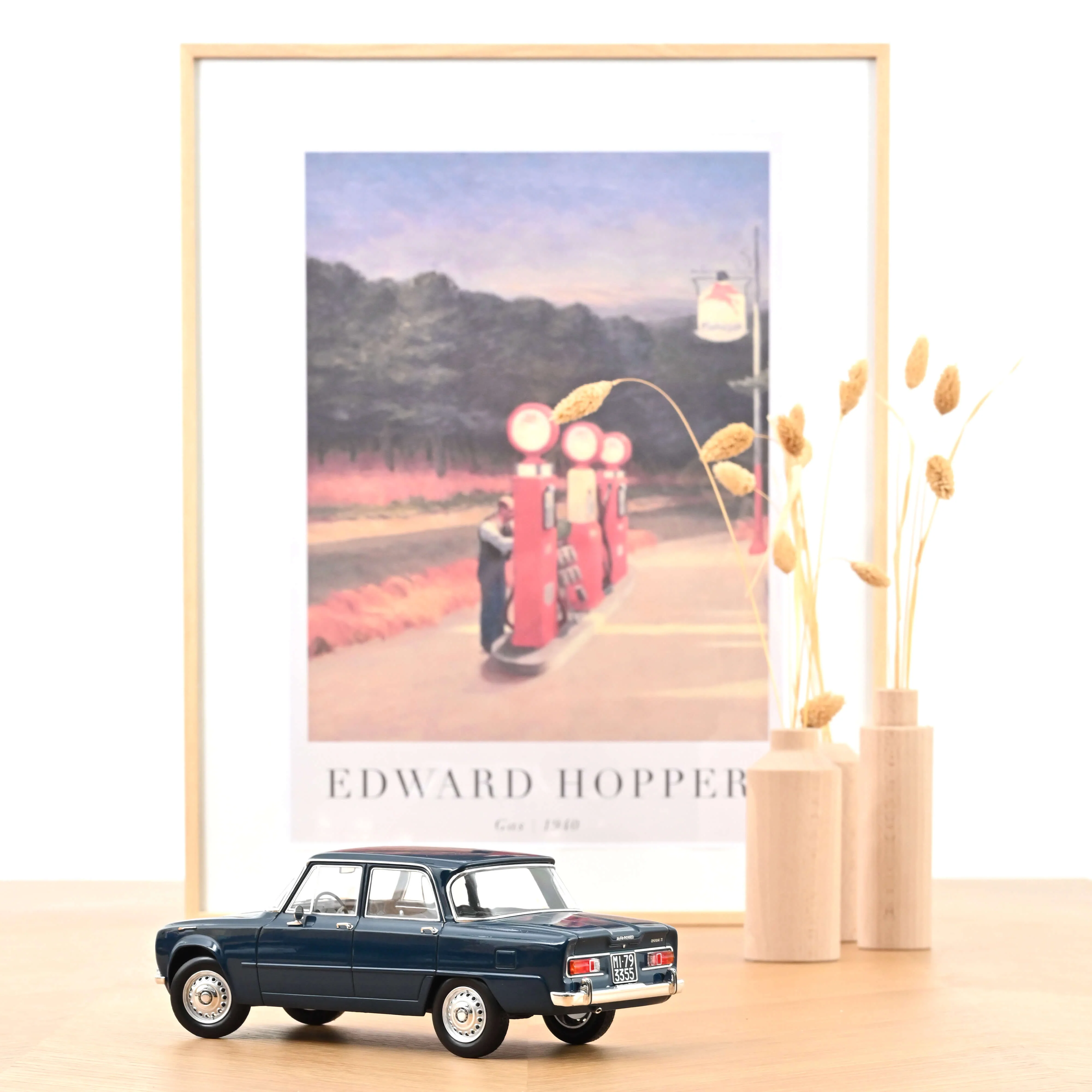 Alfa Romeo Giulia TI 1964 Bleu pétrole 1/18 - Image 2