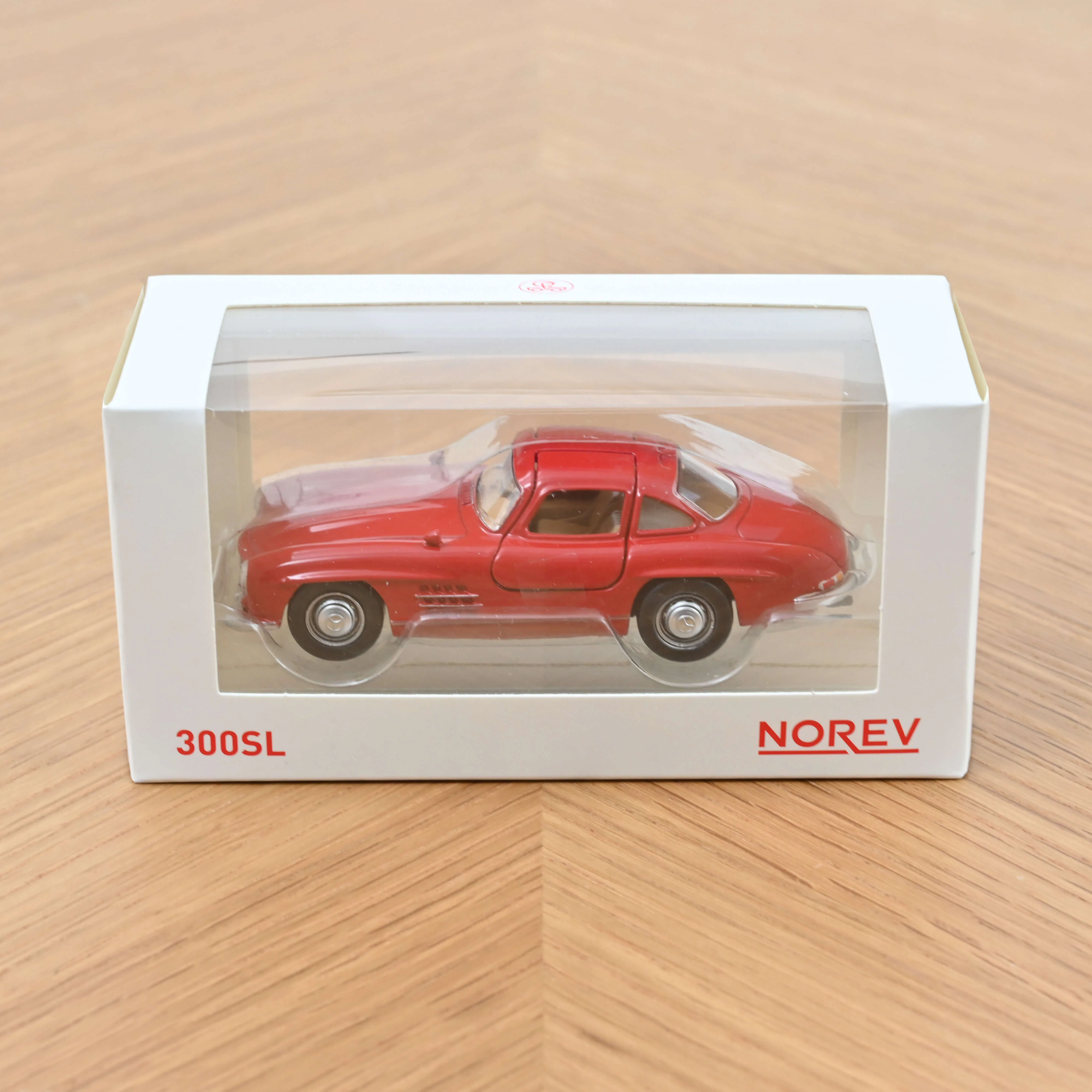 Mercedes Benz 300 SL 1954 Fire engine Rouge Jet-car 1/43 - Image 4