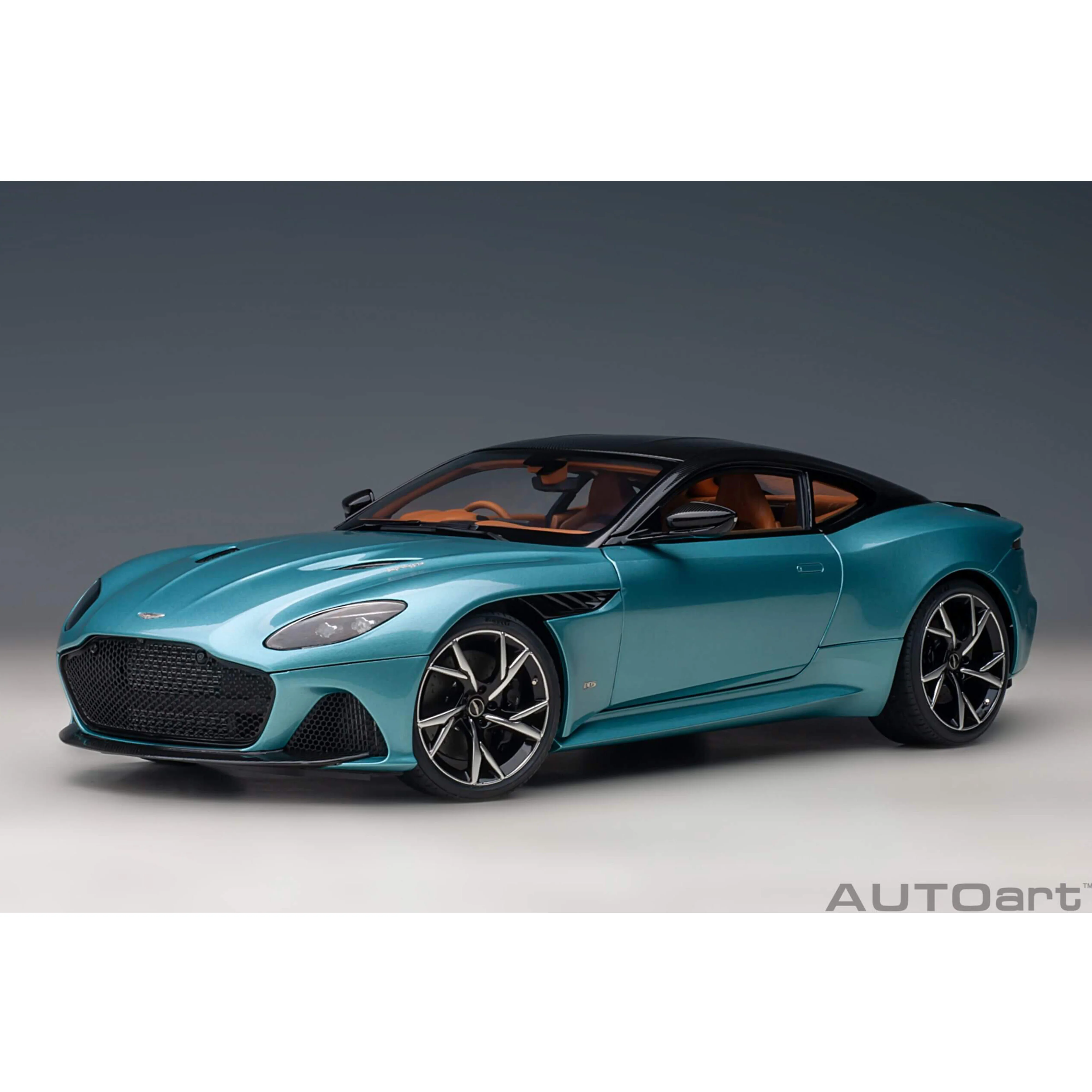Aston Martin DBS Superleggera 2019 Bleu perle des Caraïbes 1/18