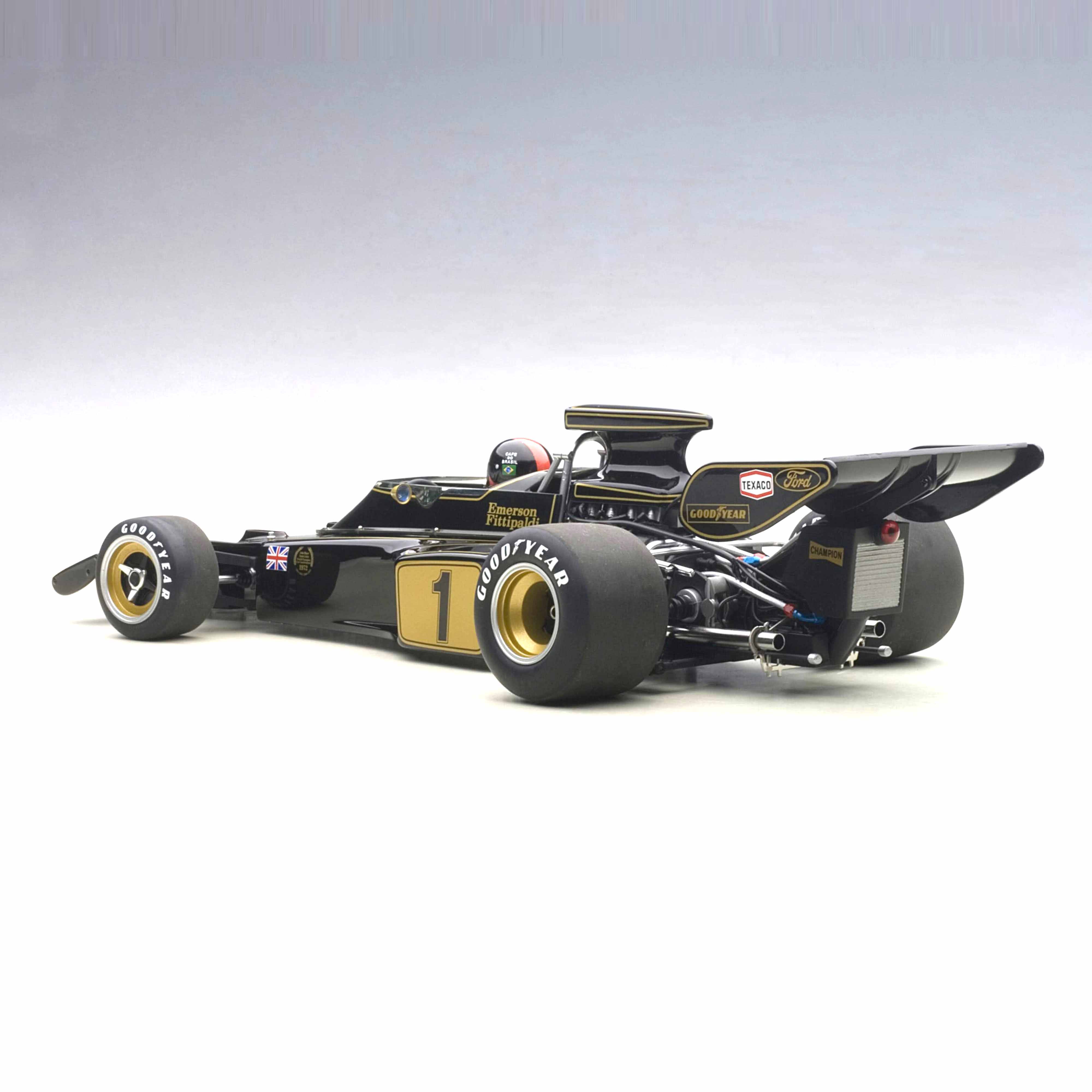 Lotus 72E 1973 Fittipaldi N°1 (avec figurine pilote) 1/18 - Image 2