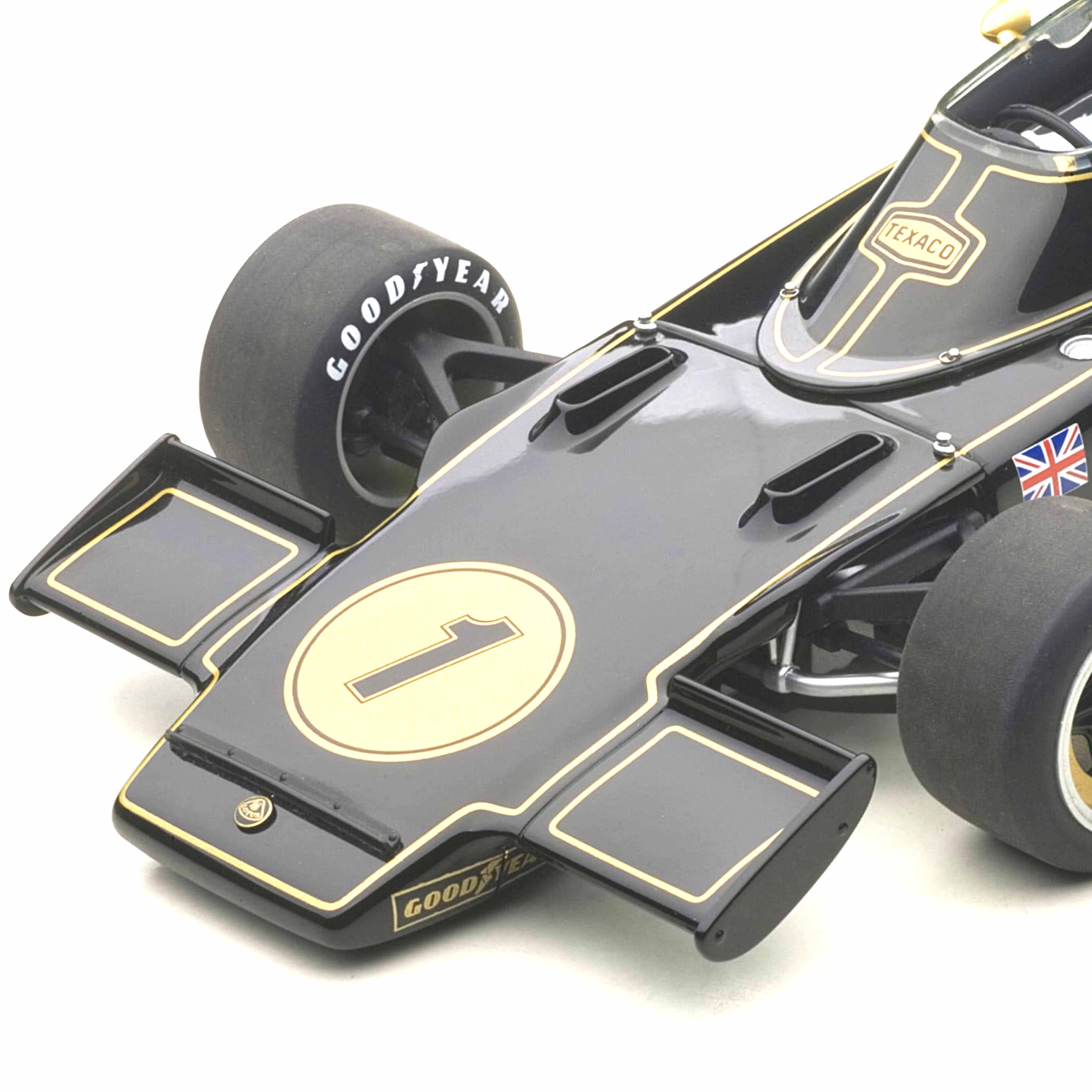 Lotus 72E 1973 Fittipaldi N°1 (avec figurine pilote) 1/18 - Image 6