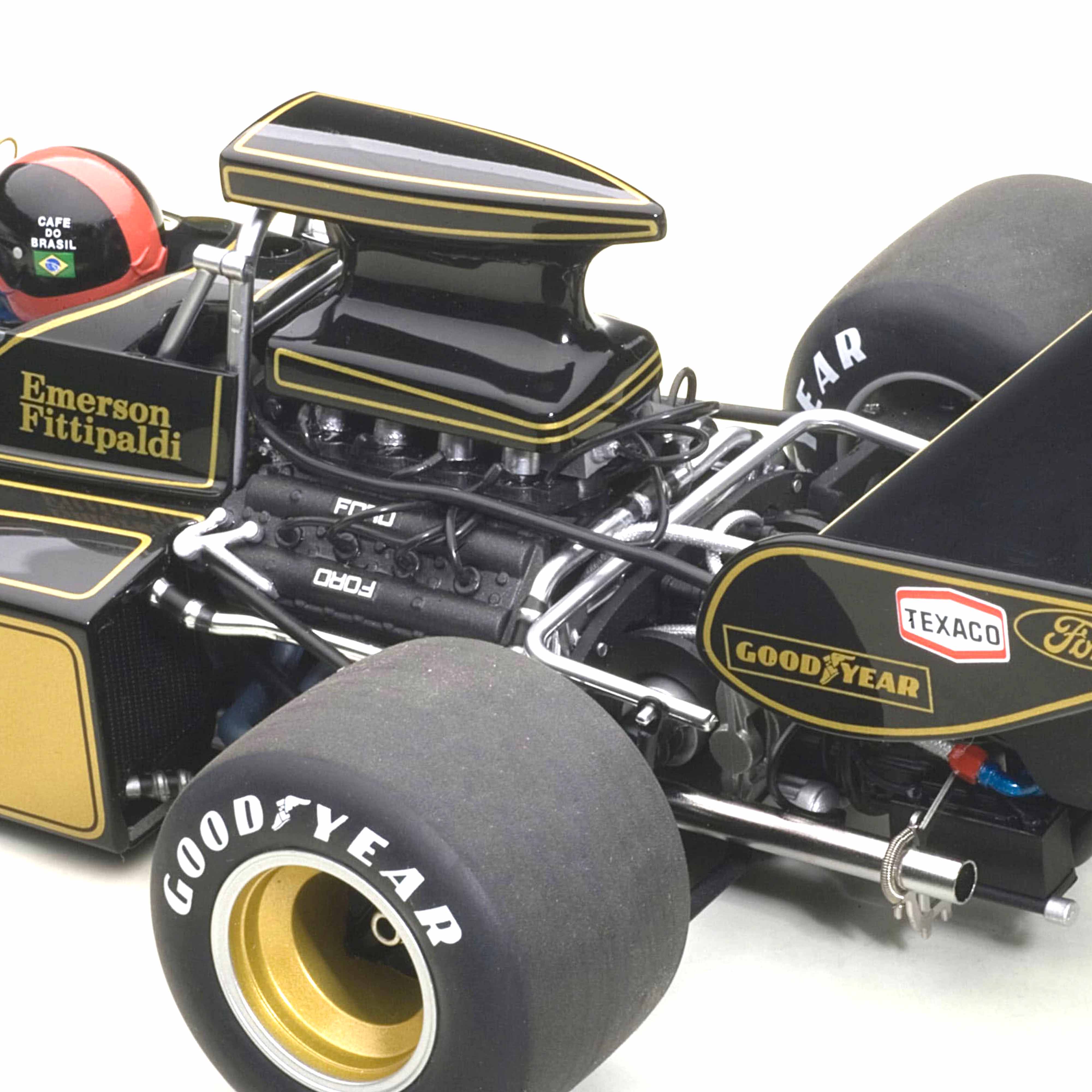 Lotus 72E 1973 Fittipaldi N°1 (avec figurine pilote) 1/18 - Image 7