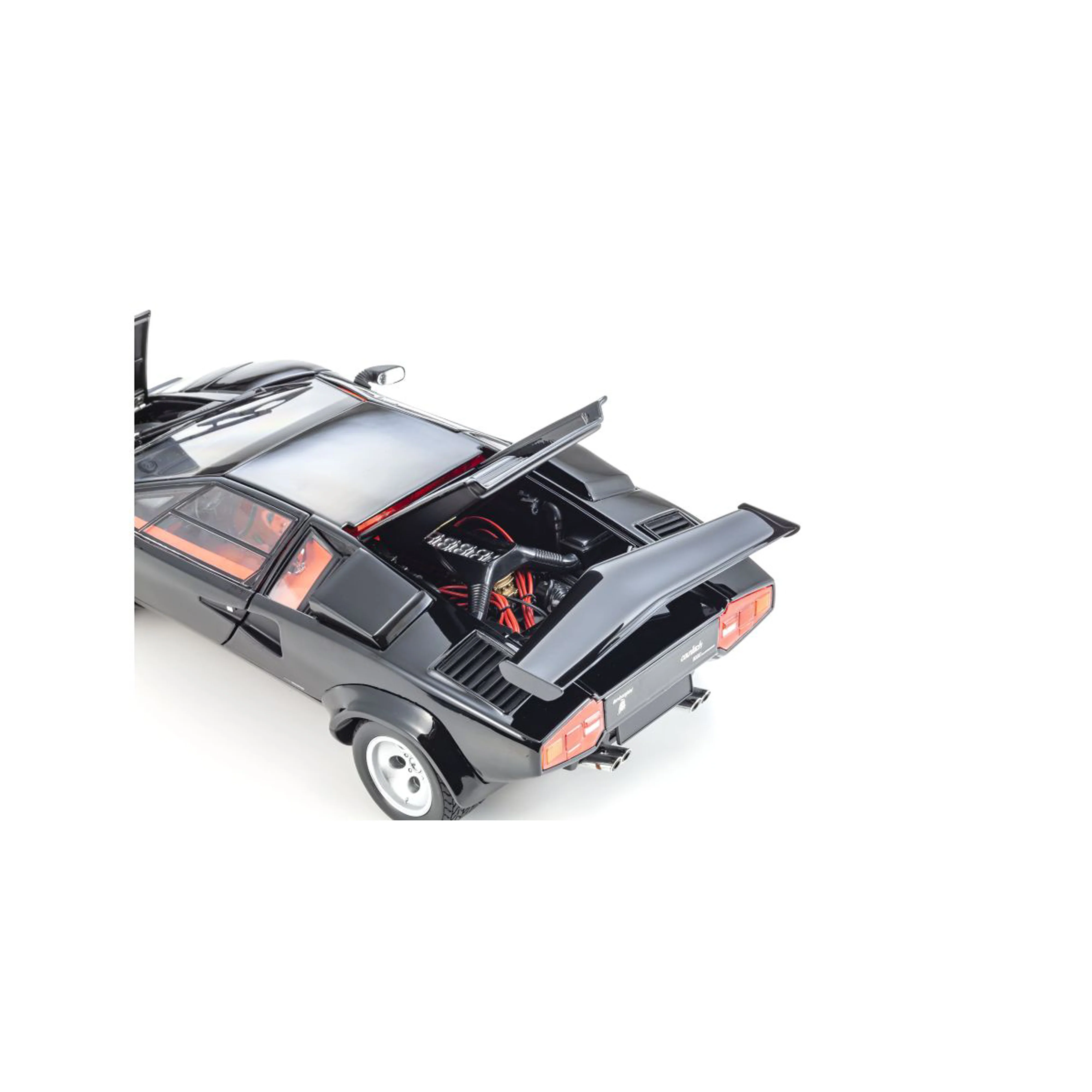 Lamborghini Countach LP5000 Quattrovalvole Noir 1/18 - Image 4