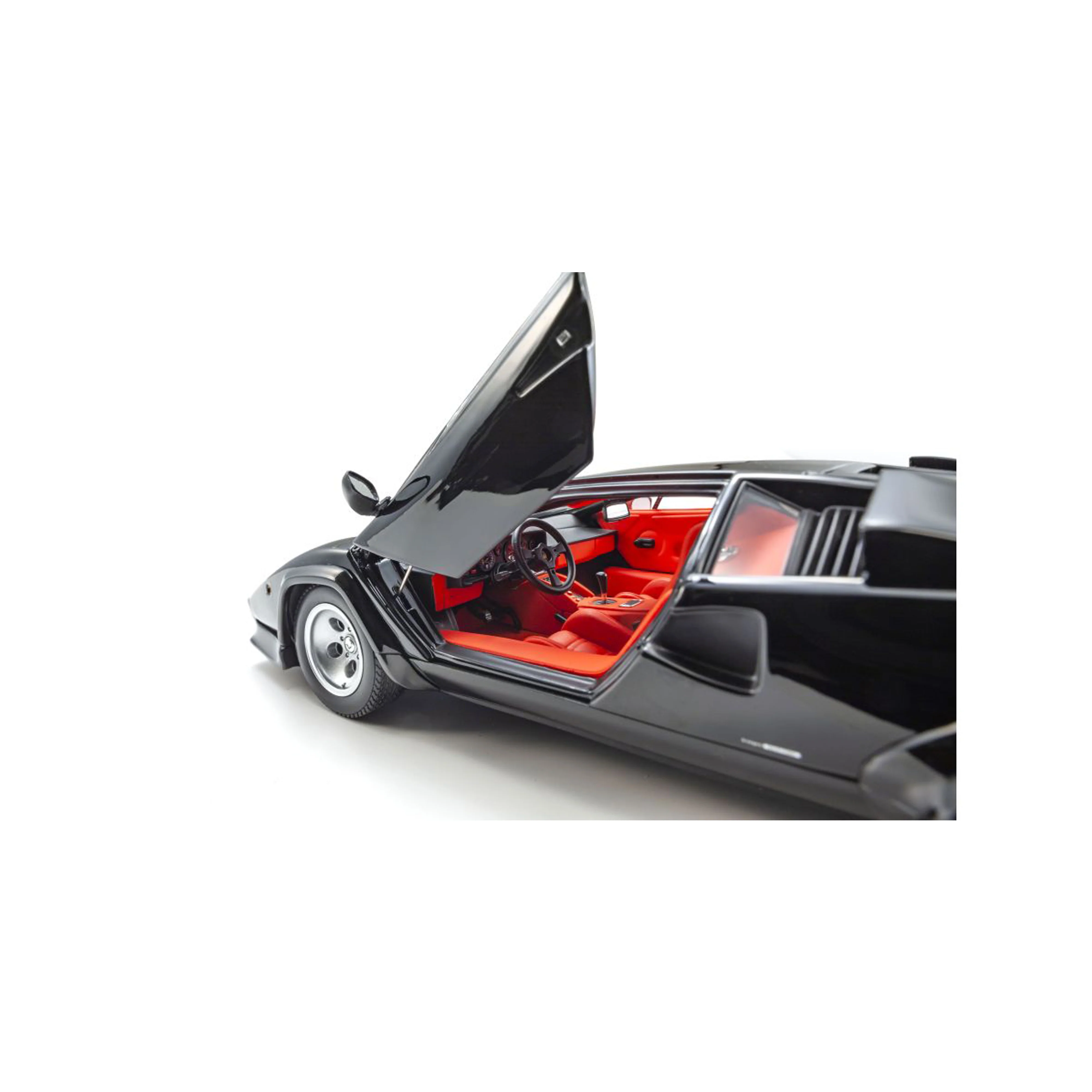 Lamborghini Countach LP5000 Quattrovalvole Noir 1/18 - Image 6
