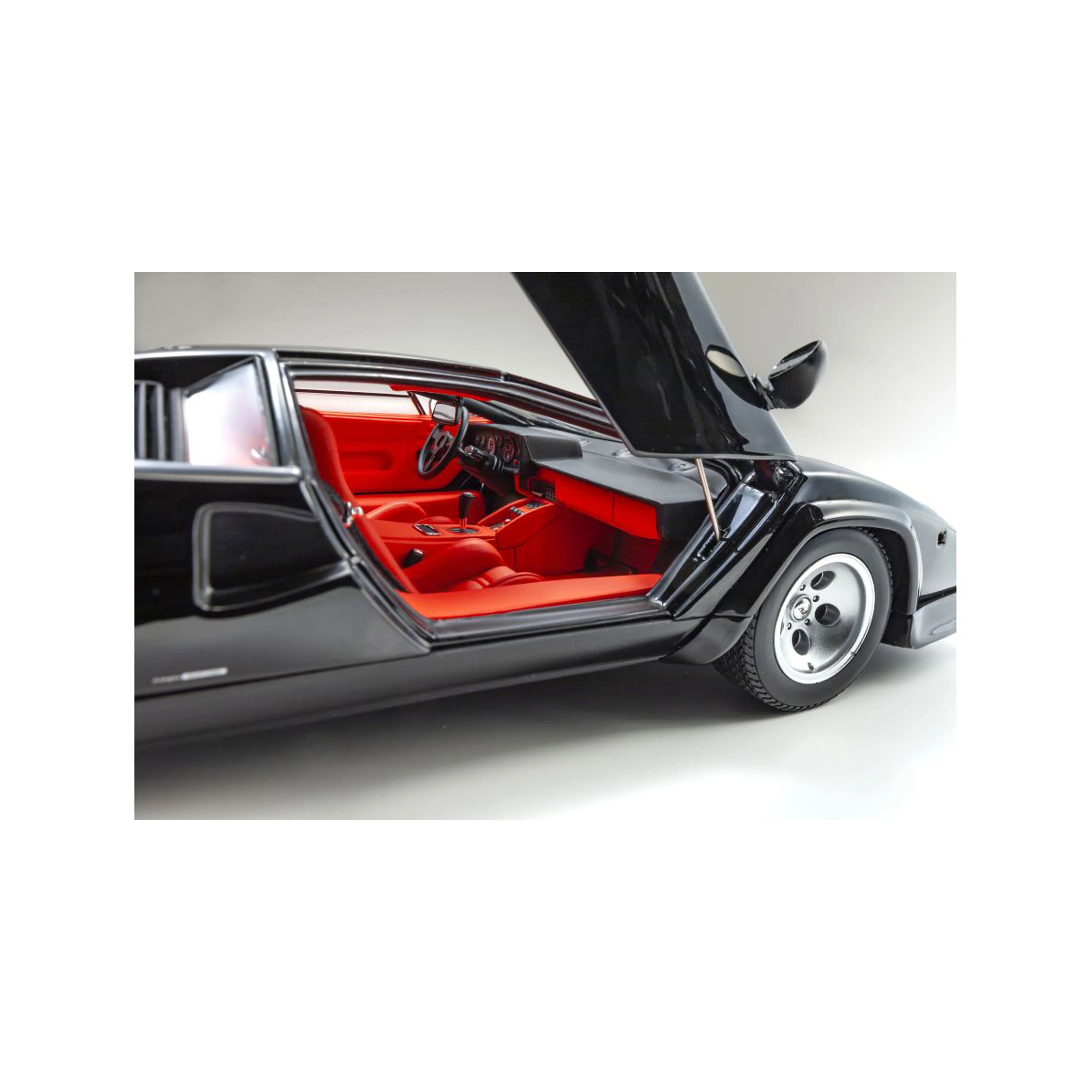 Lamborghini Countach LP5000 Quattrovalvole Noir 1/18 - Image 7
