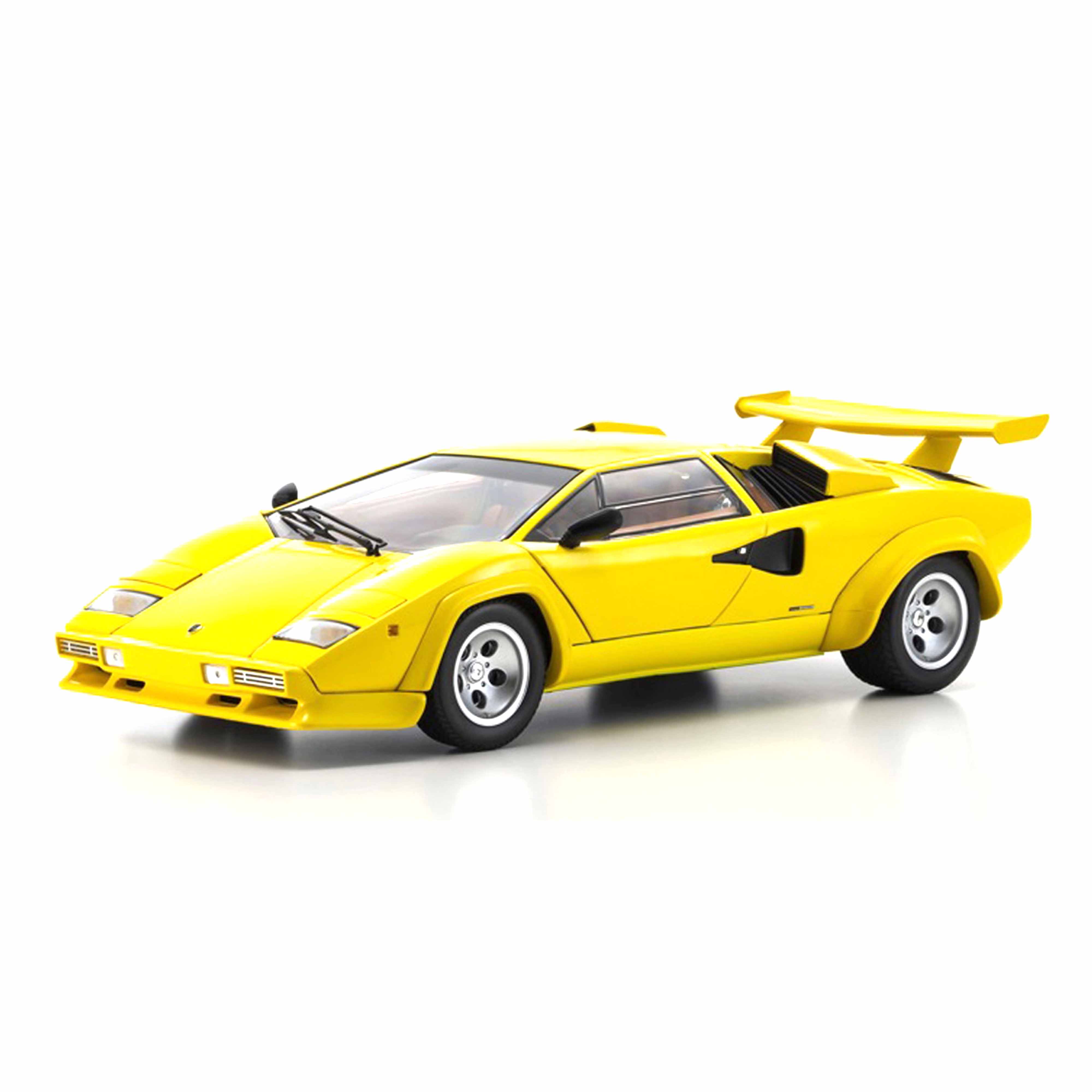 Lamborghini Countach LP5000 Quattrovalvole Jaune 1/18
