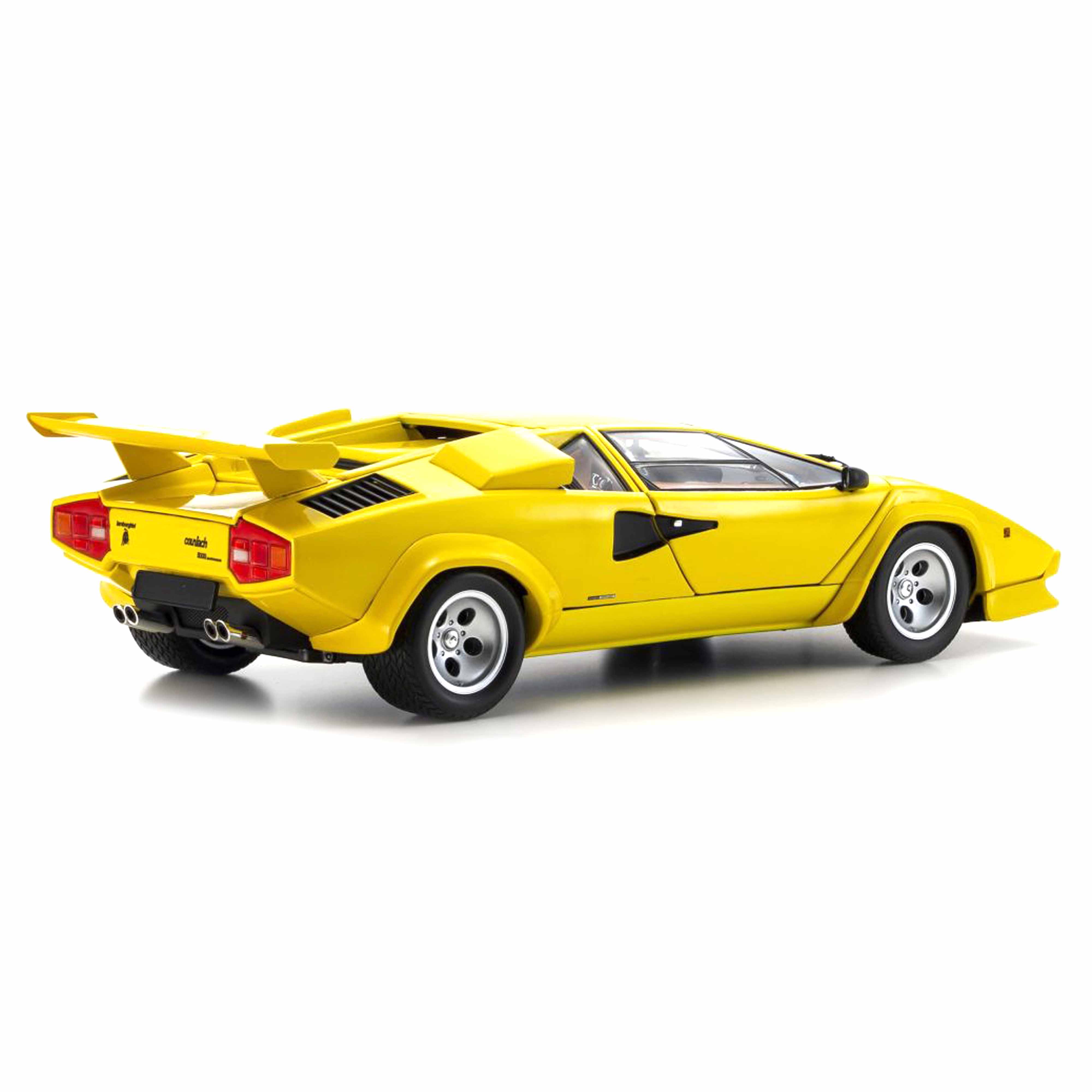 Lamborghini Countach LP5000 Quattrovalvole Jaune 1/18 - Image 2