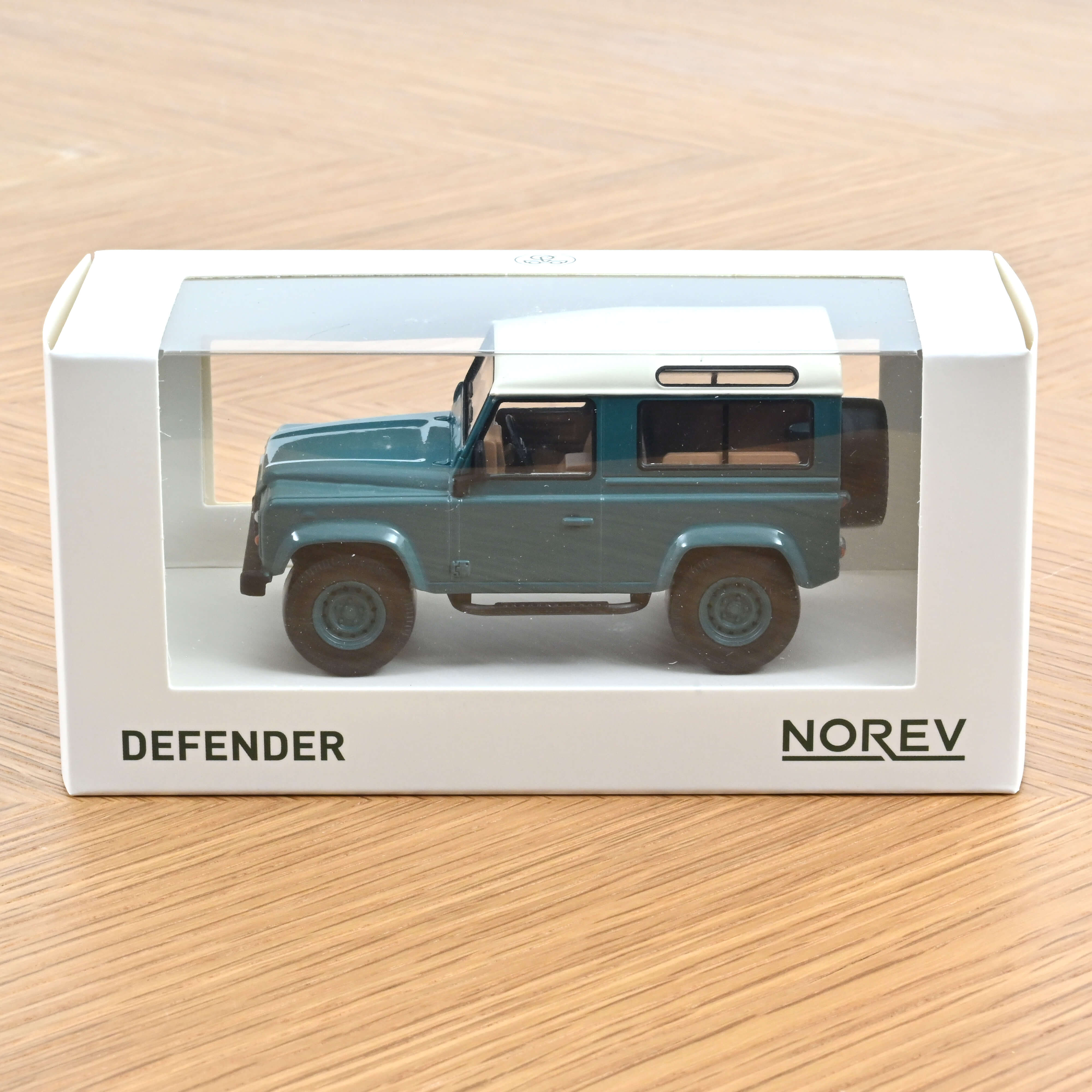 Land Rover Defender Bleu 1995 Jet-car 1/43 - Image 2