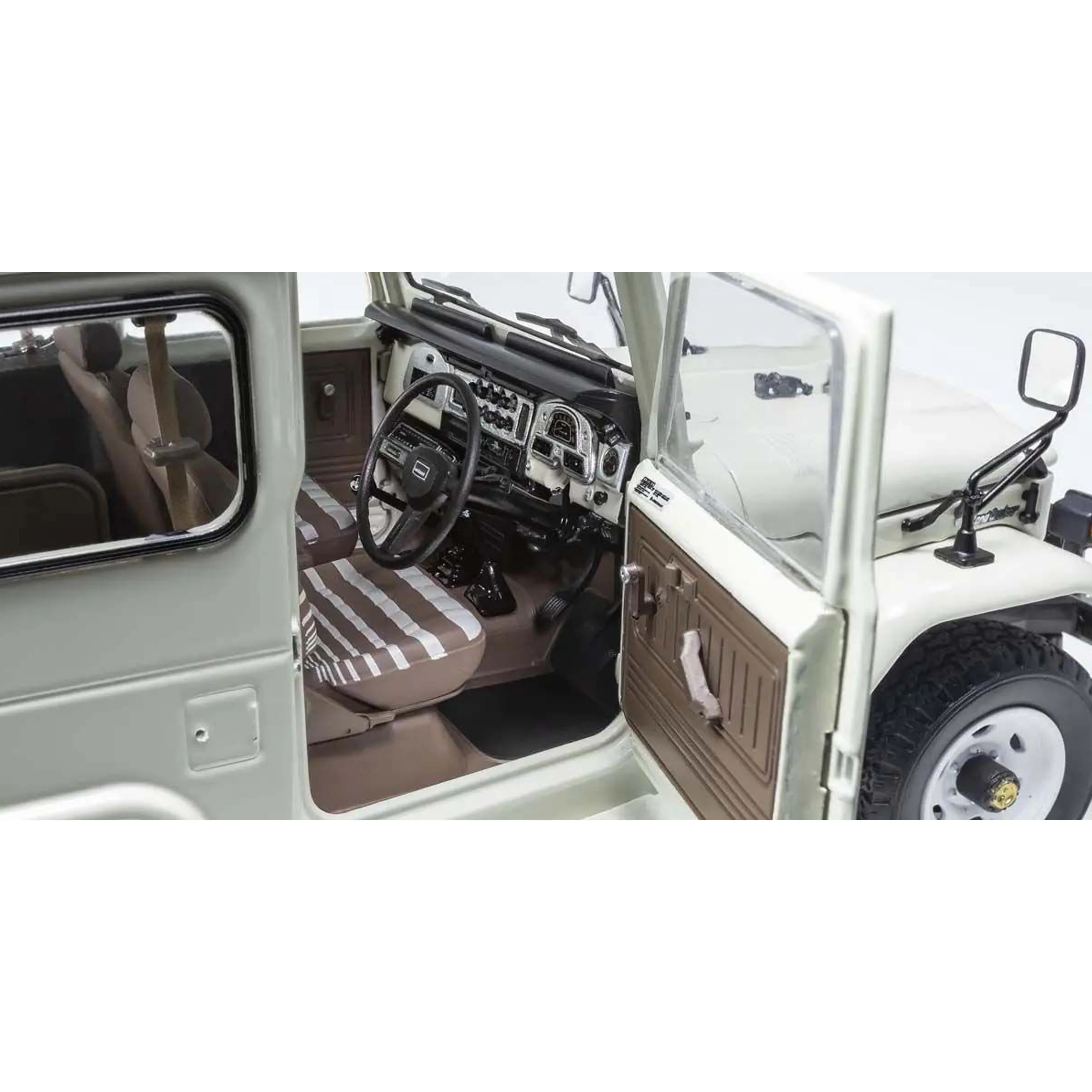 Toyota Land Cruiser 40 Van Blanc 1/18 - Image 5