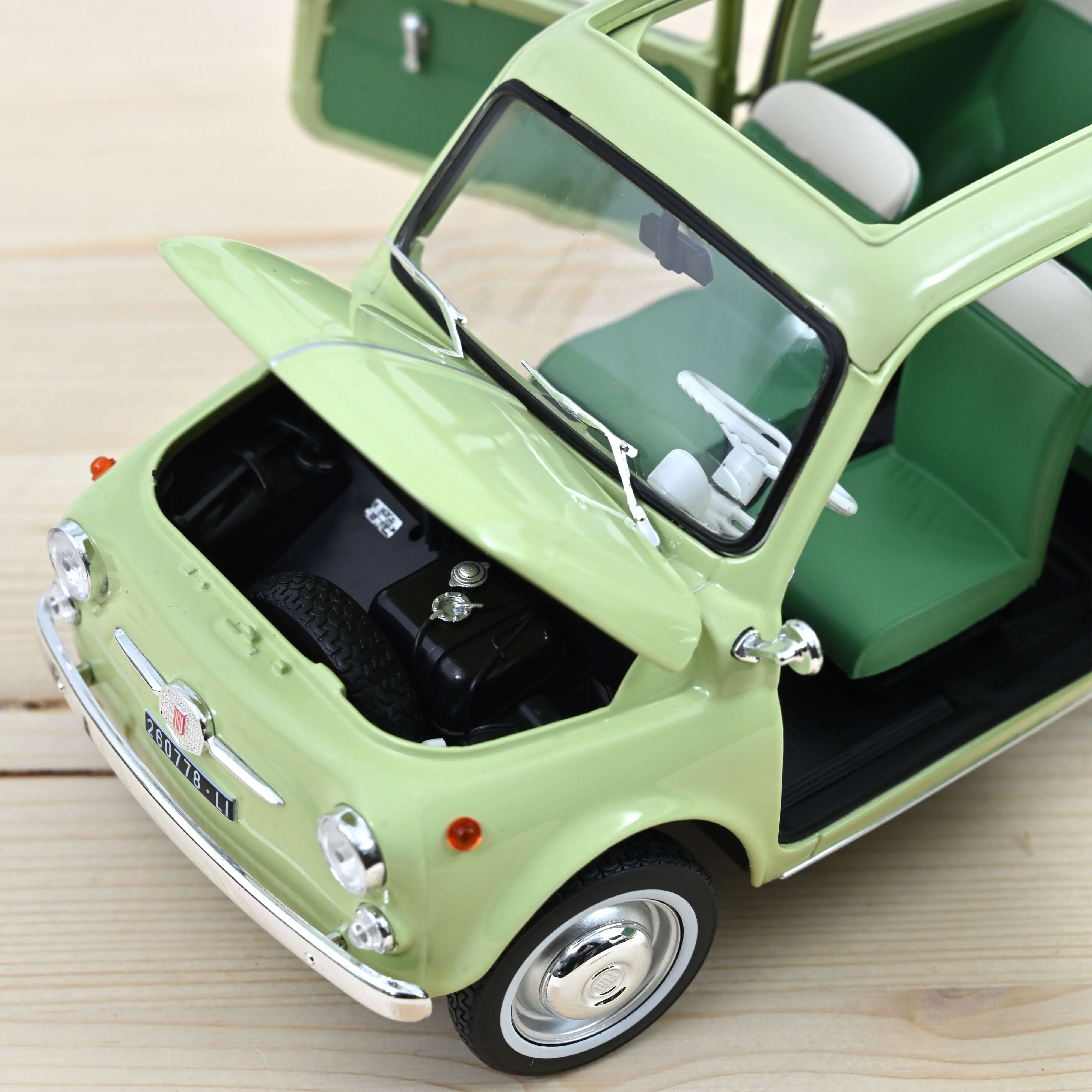 Fiat 500 Giardiniera 1963 Vert Oasis 1/18 - 200pcs - Image 3