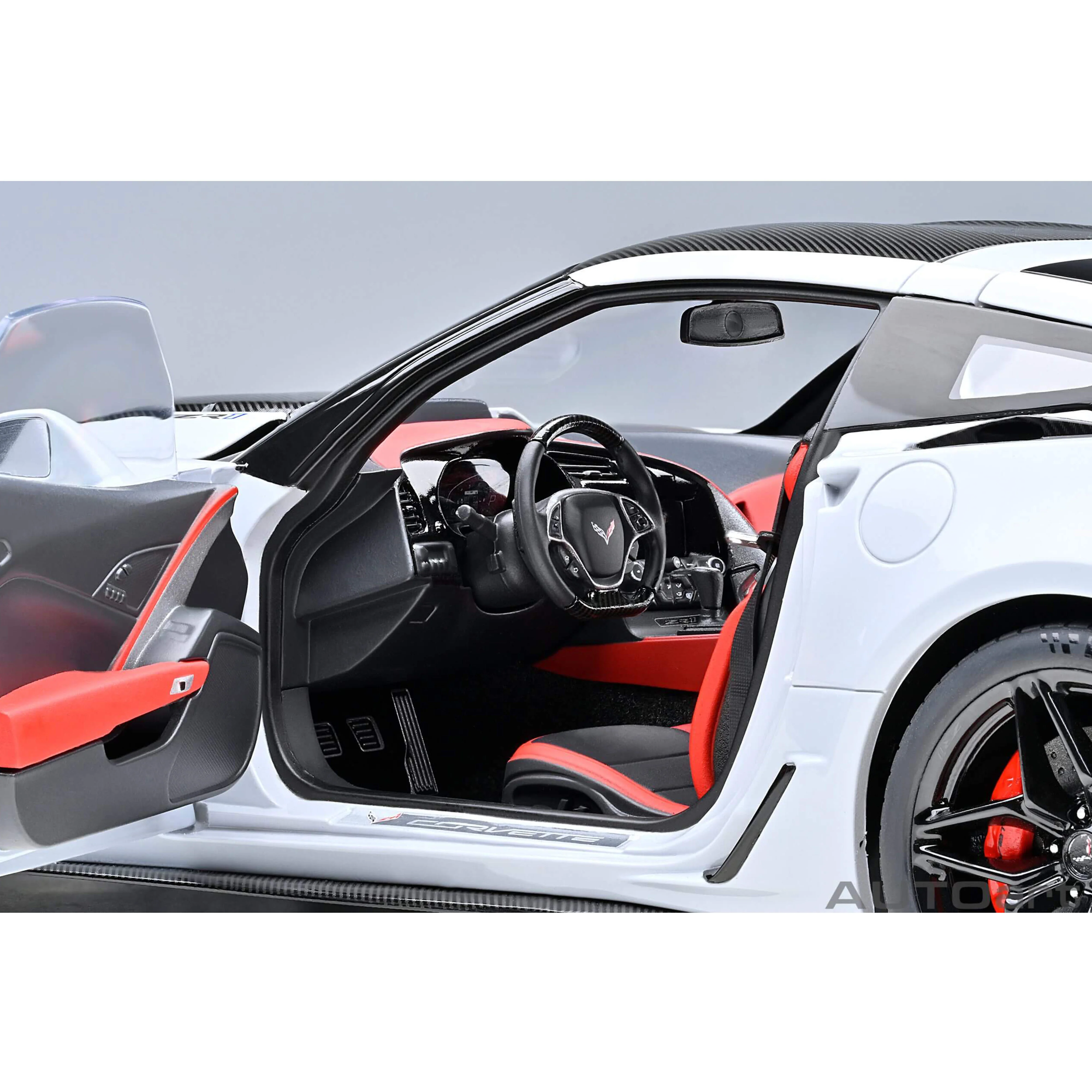 Chevrolet Corvette C7 ZR1 Ceramic Matrix Gris Métallisé 1/18 - Image 5