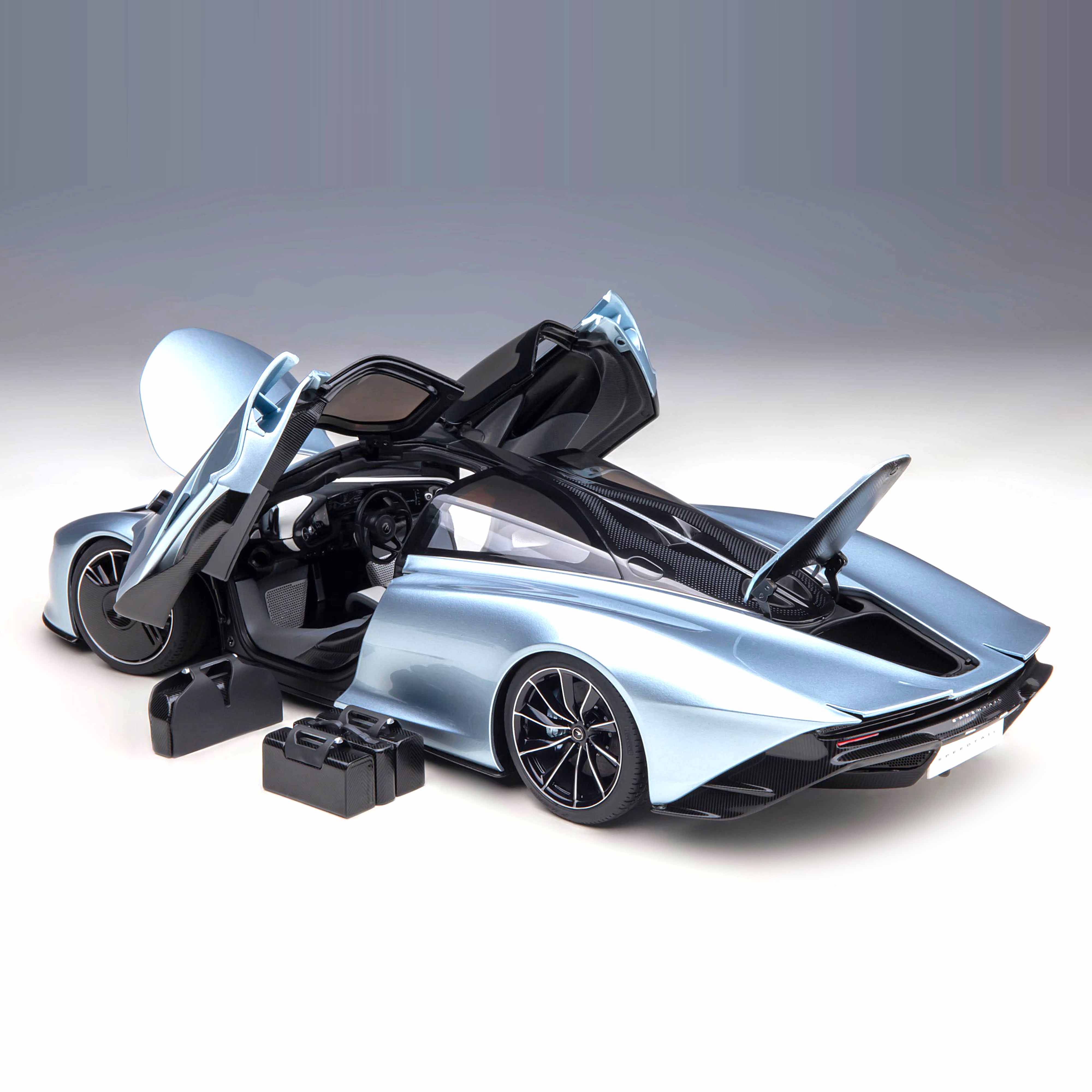 McLaren Speedtail 2020 Bleu Glacé 1/18 - Image 15