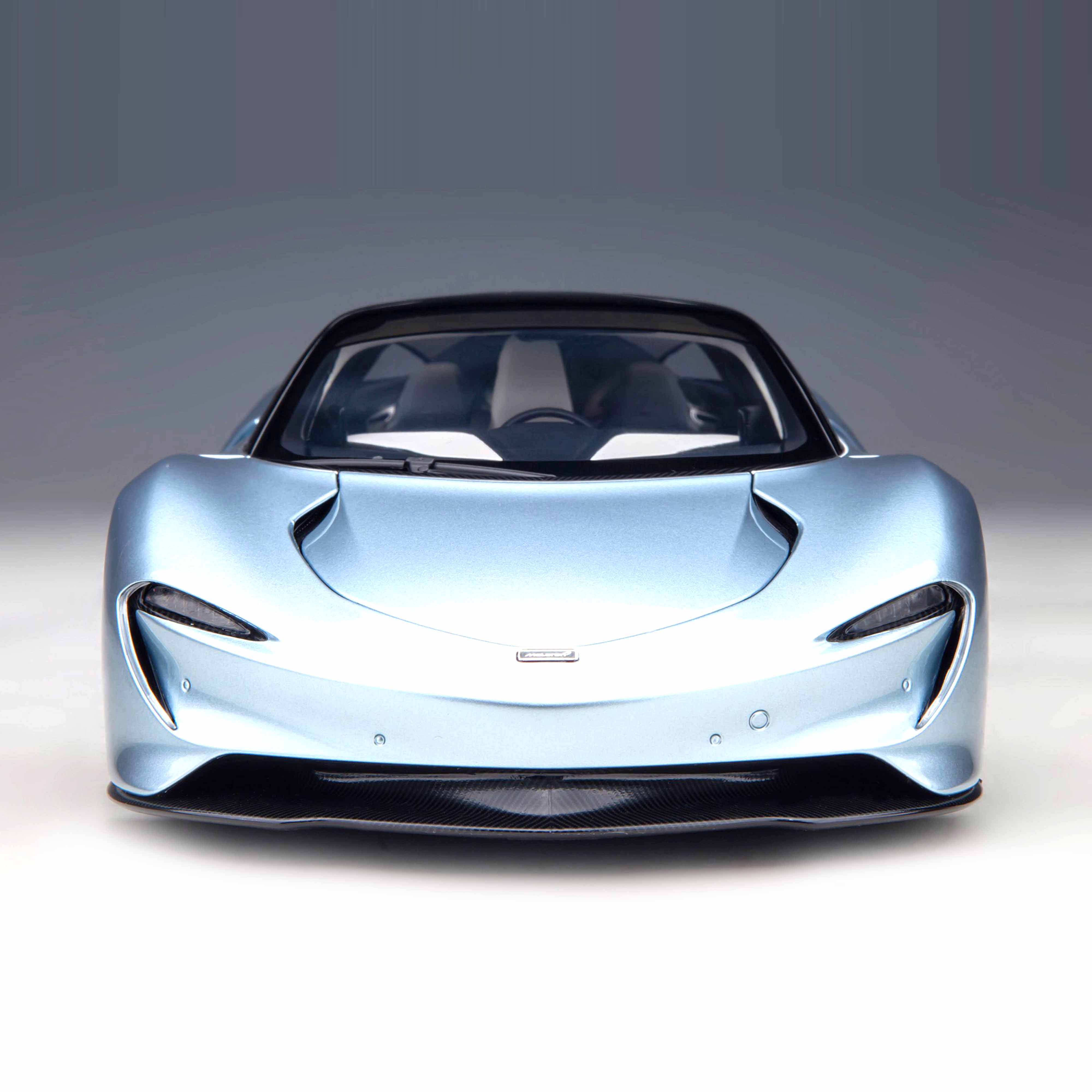 McLaren Speedtail 2020 Bleu Glacé 1/18 - Image 4