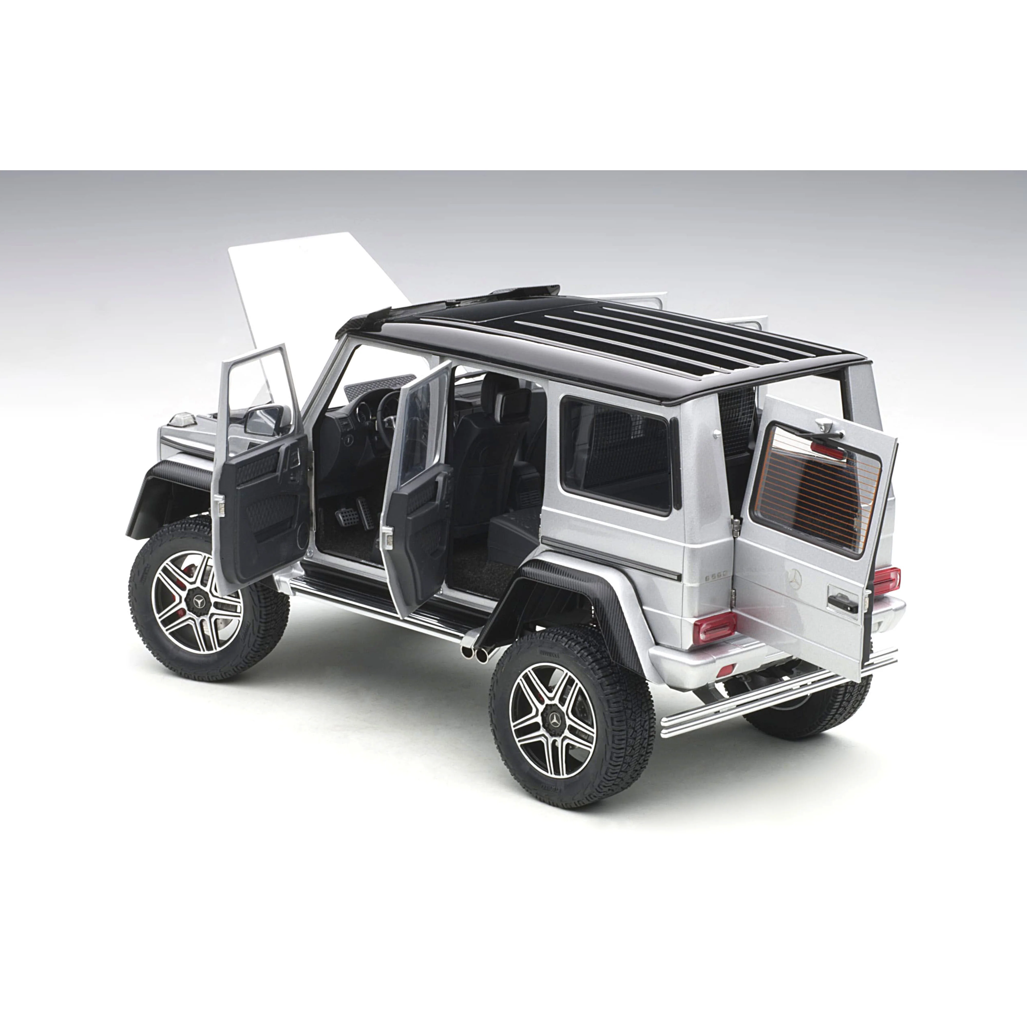 Mercedes-Benz G 500 4x4-2 2016 Argent Métallique 1/18 - Image 10