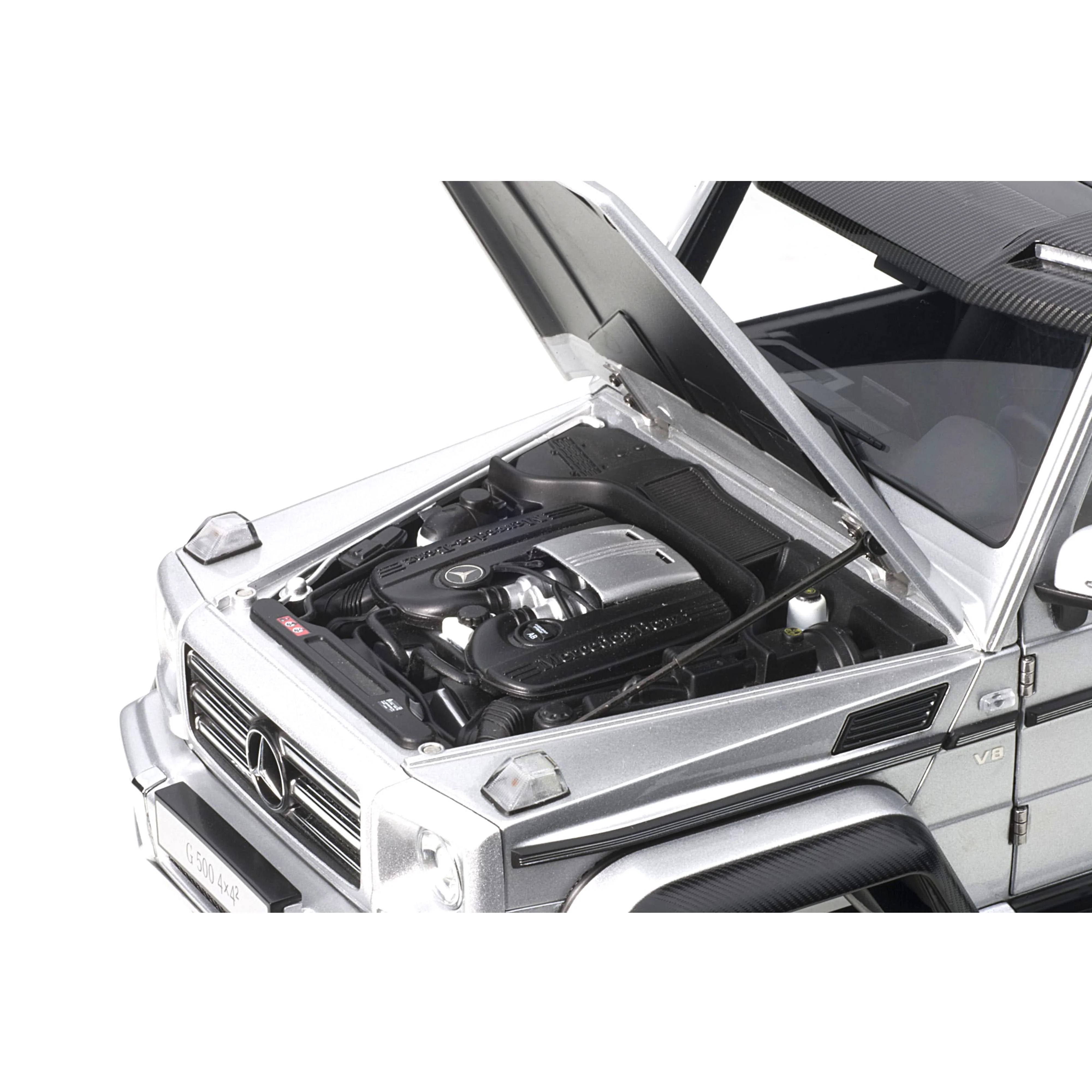Mercedes-Benz G 500 4x4-2 2016 Argent Métallique 1/18 - Image 9