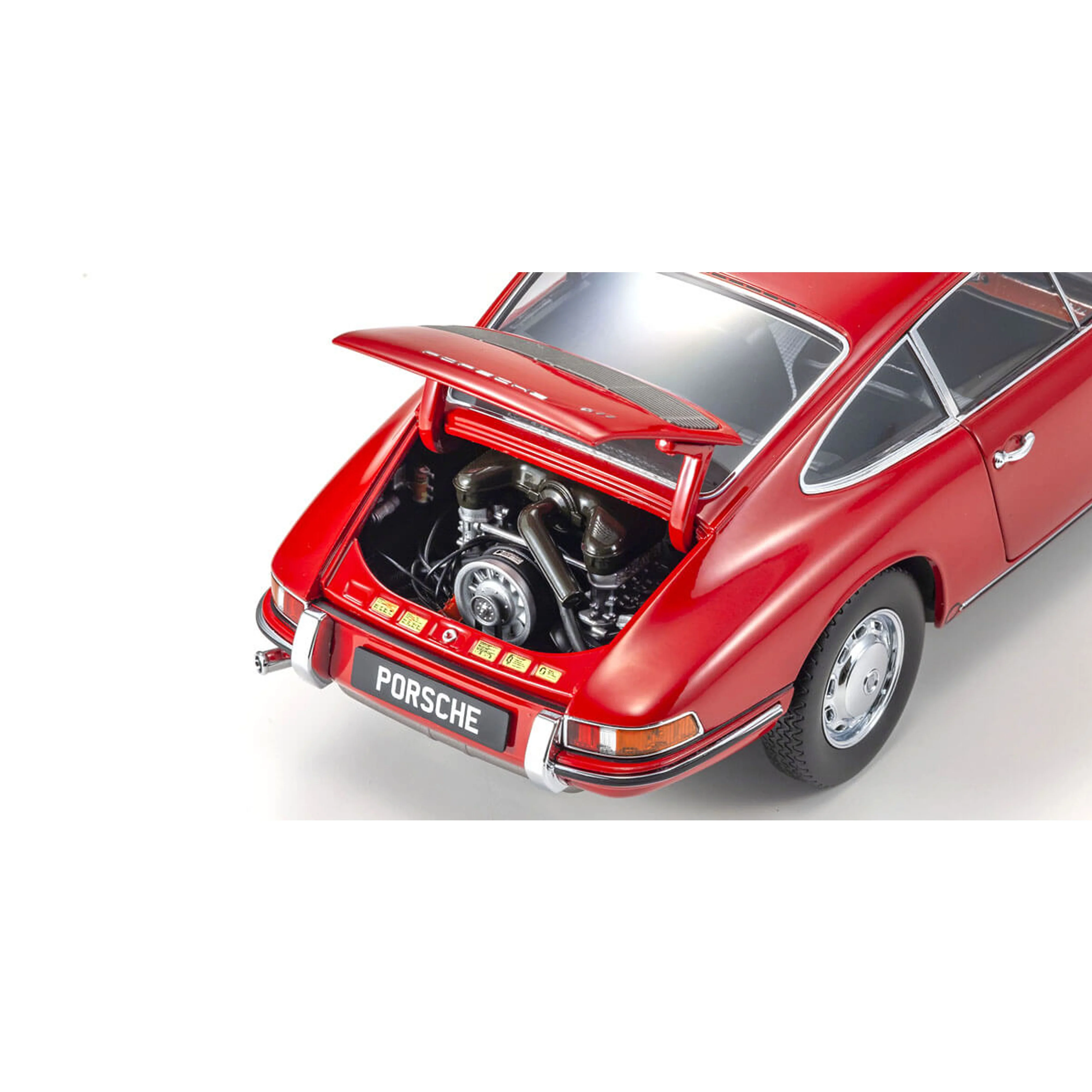 Porsche 911 (901) 1964 Rouge Signal 1/18 - Image 5