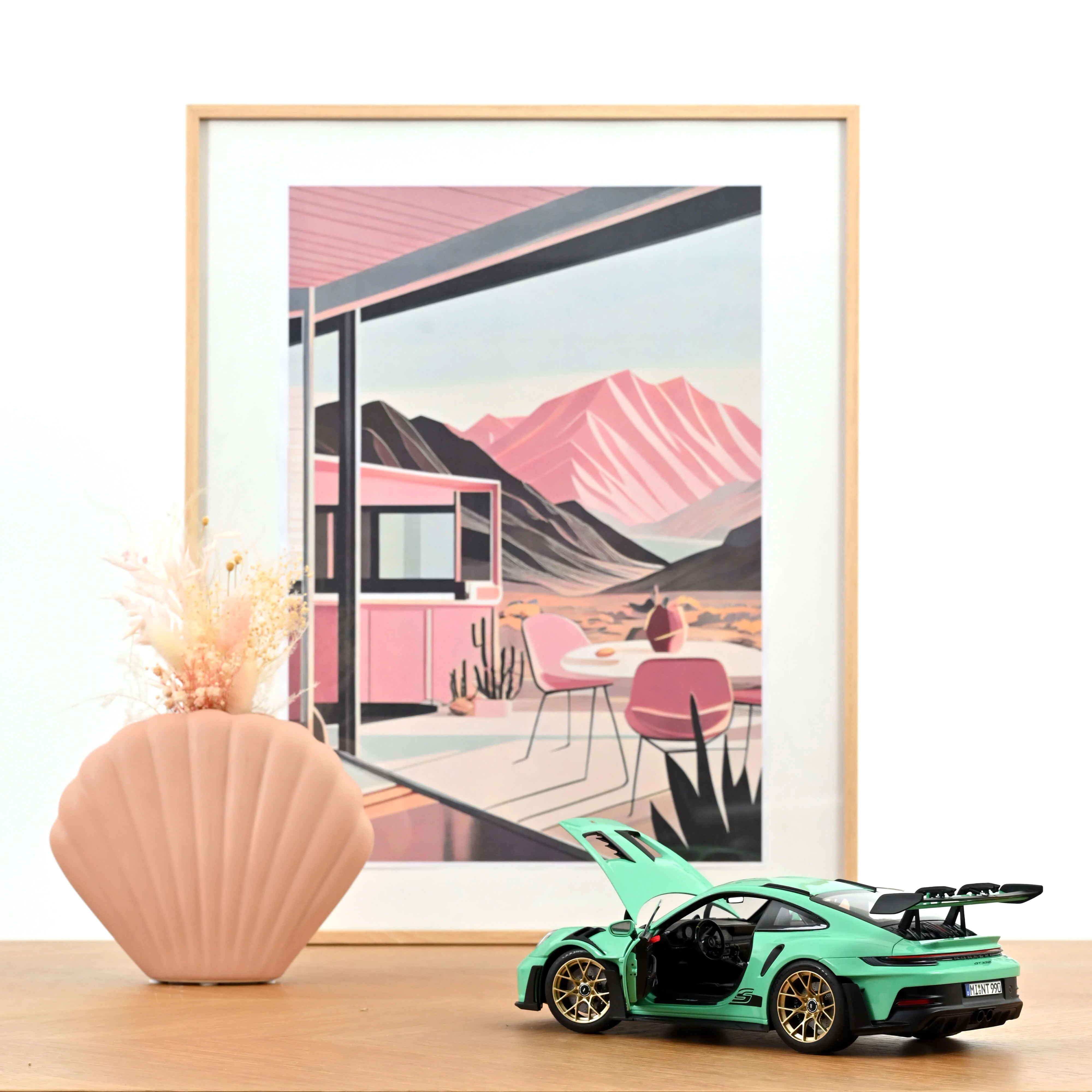 Porsche 911 GT3 RS 2022 Vert Menthe 1/18 - Image 2