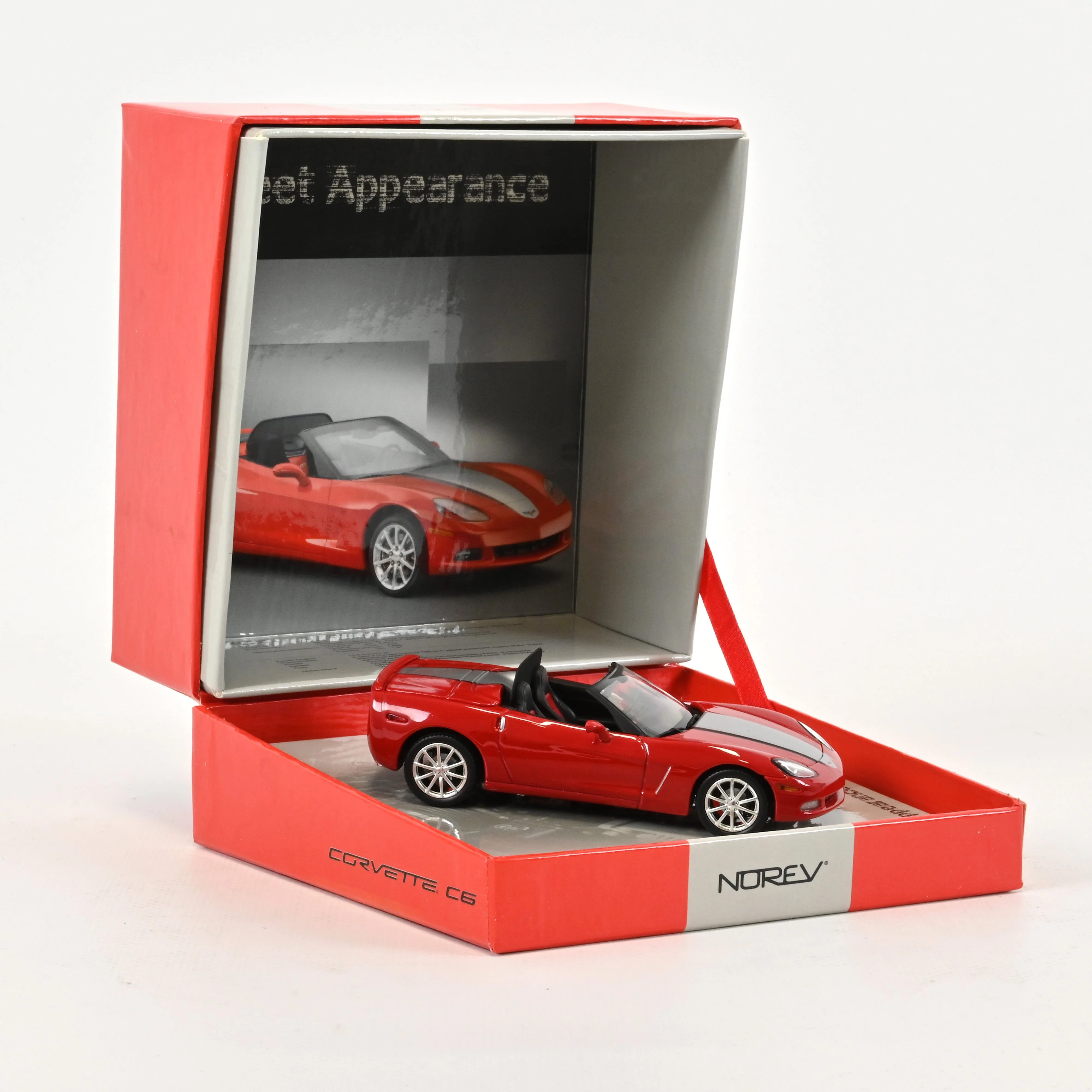 Chevrolet Corvette C6 Street Appearance Rouge 1/43