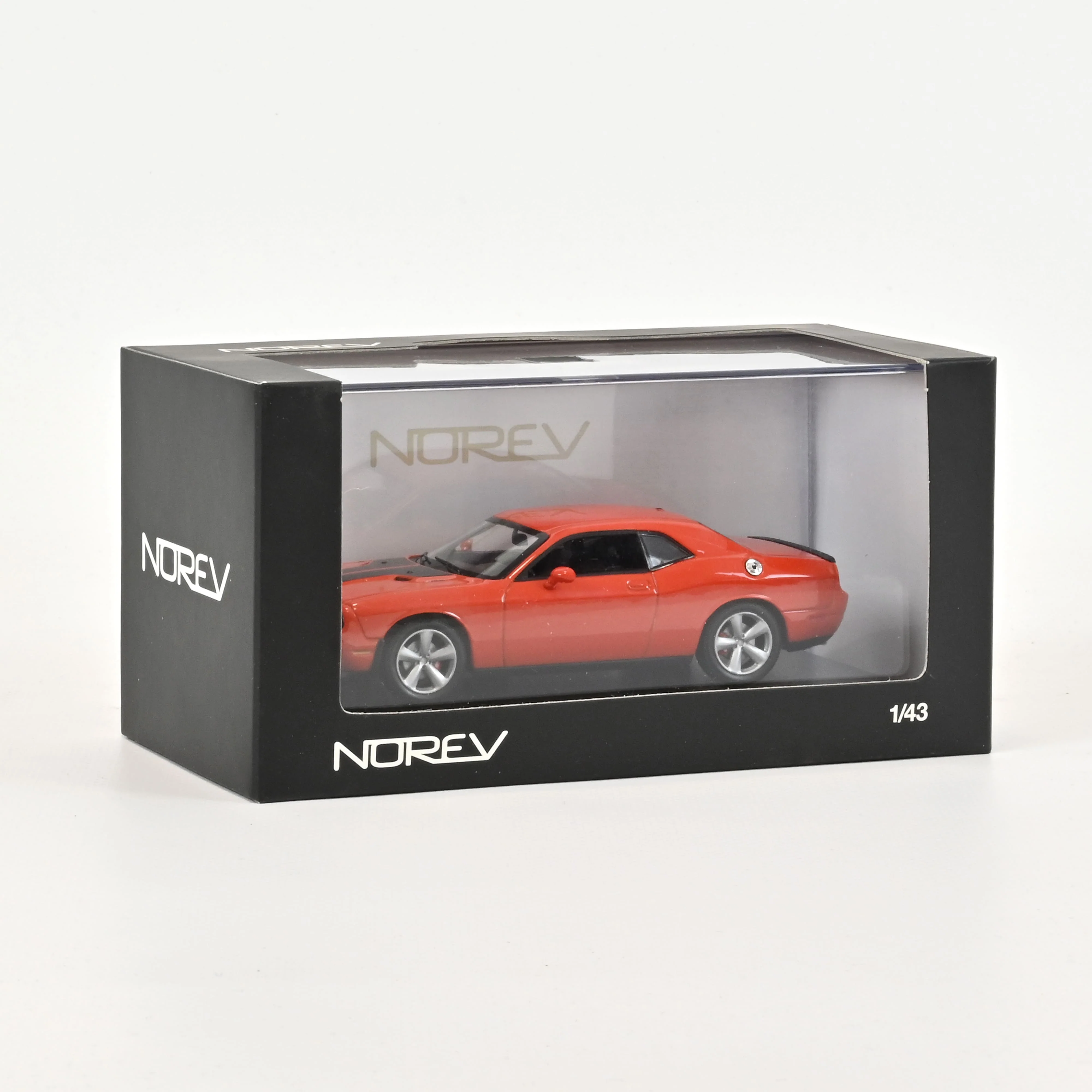 Dodge Challenger Coupe SRT8 2008 Orange 1/43