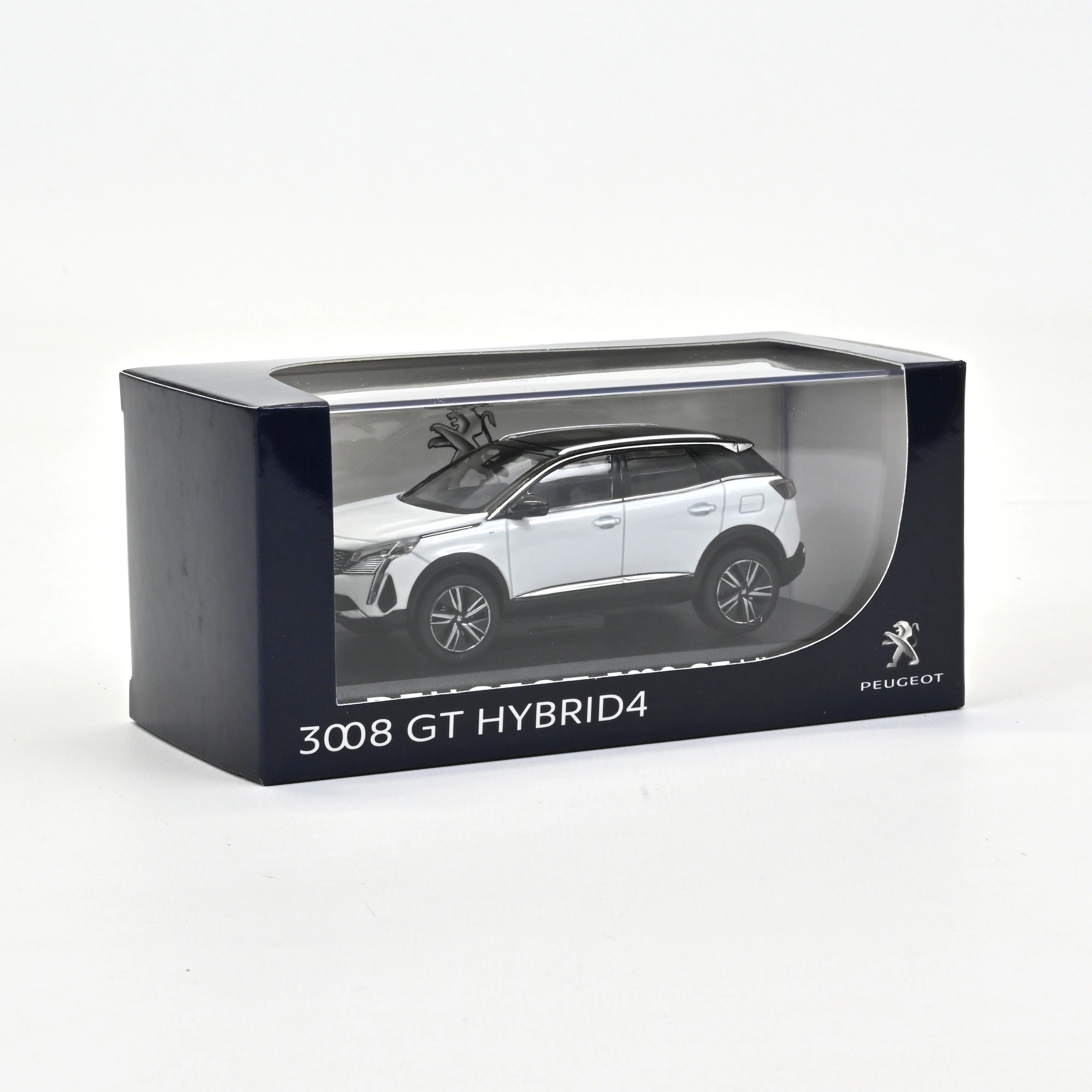 Peugeot 3008 GT HYBRID4 2020 Blanc Nacré 1/43 - Image 2