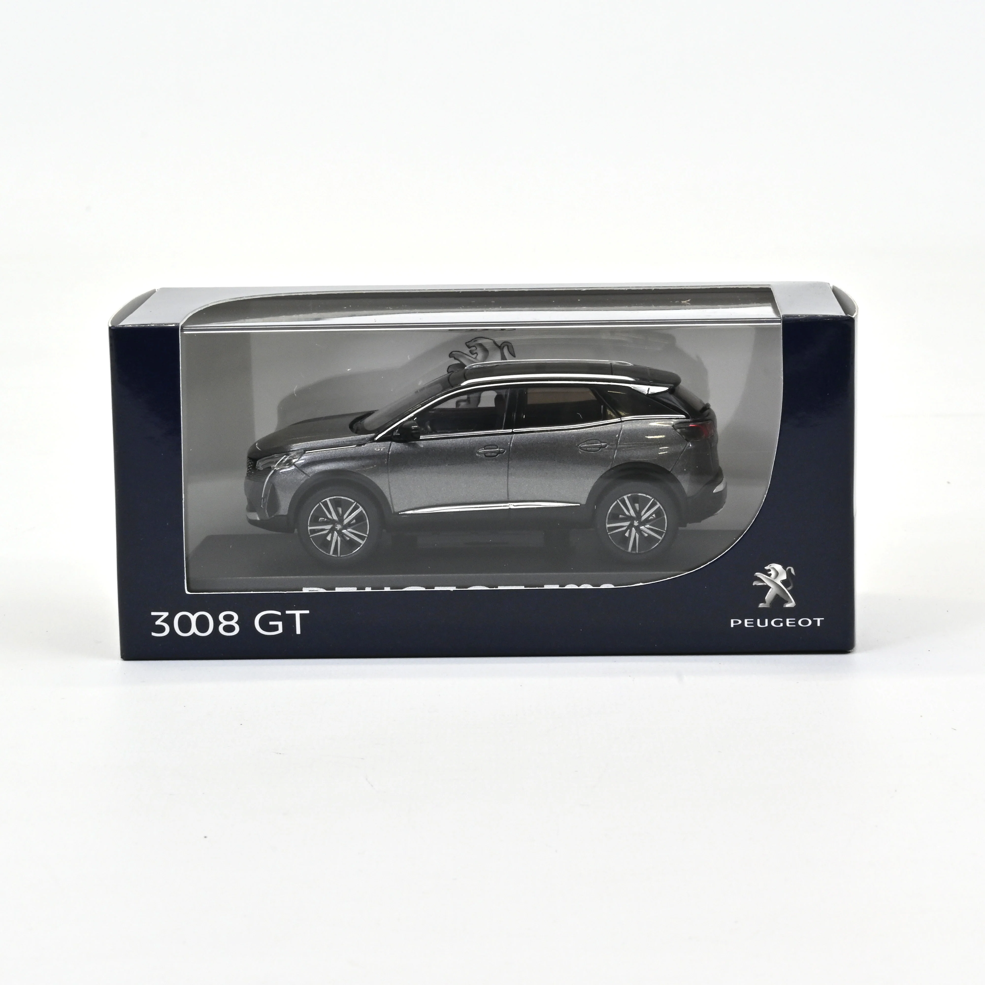 Peugeot 3008 GT Gris Platine 2020 1/43 - Image 4