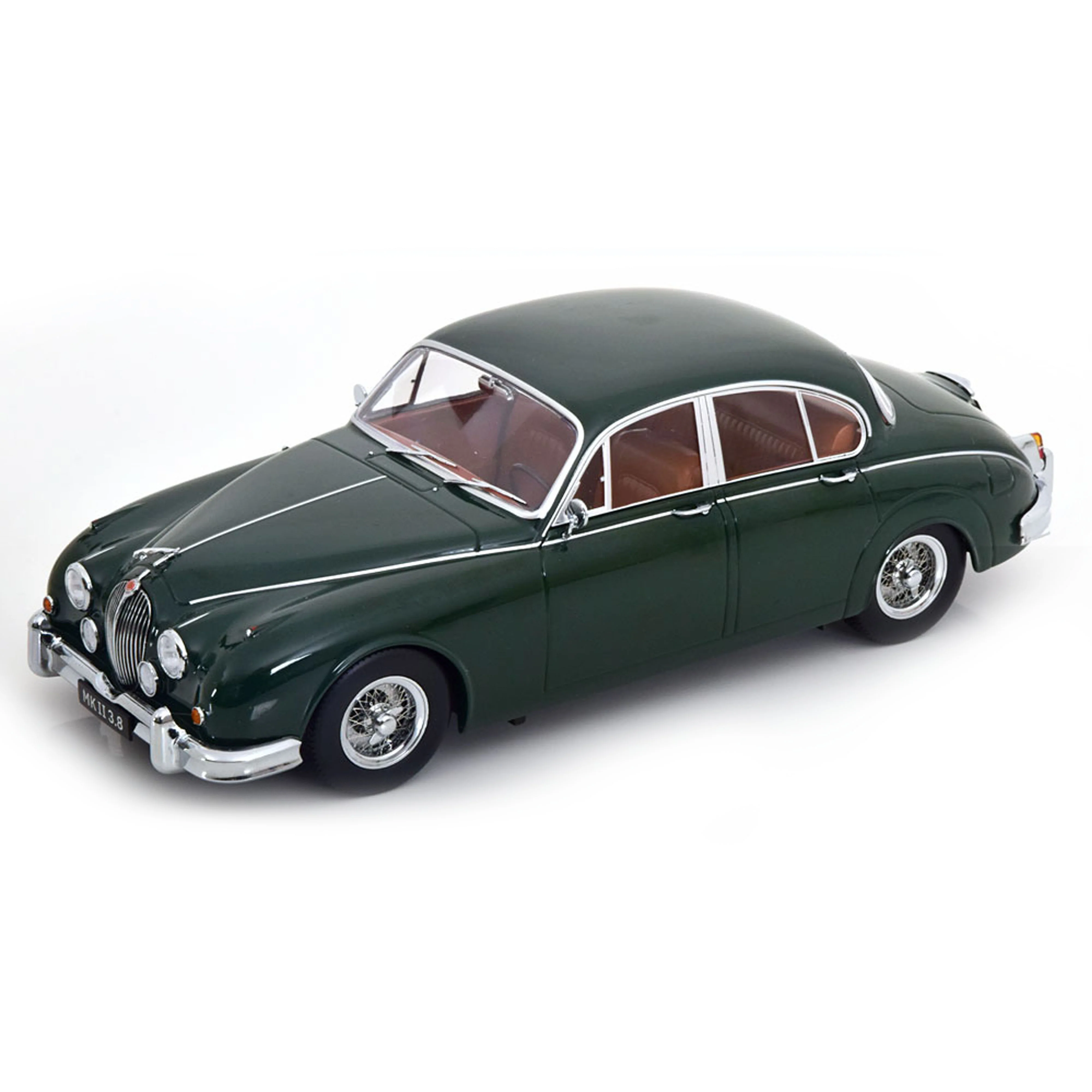 Jaguar MK II 3.8 LHD 1959 Vert foncé 1/18
