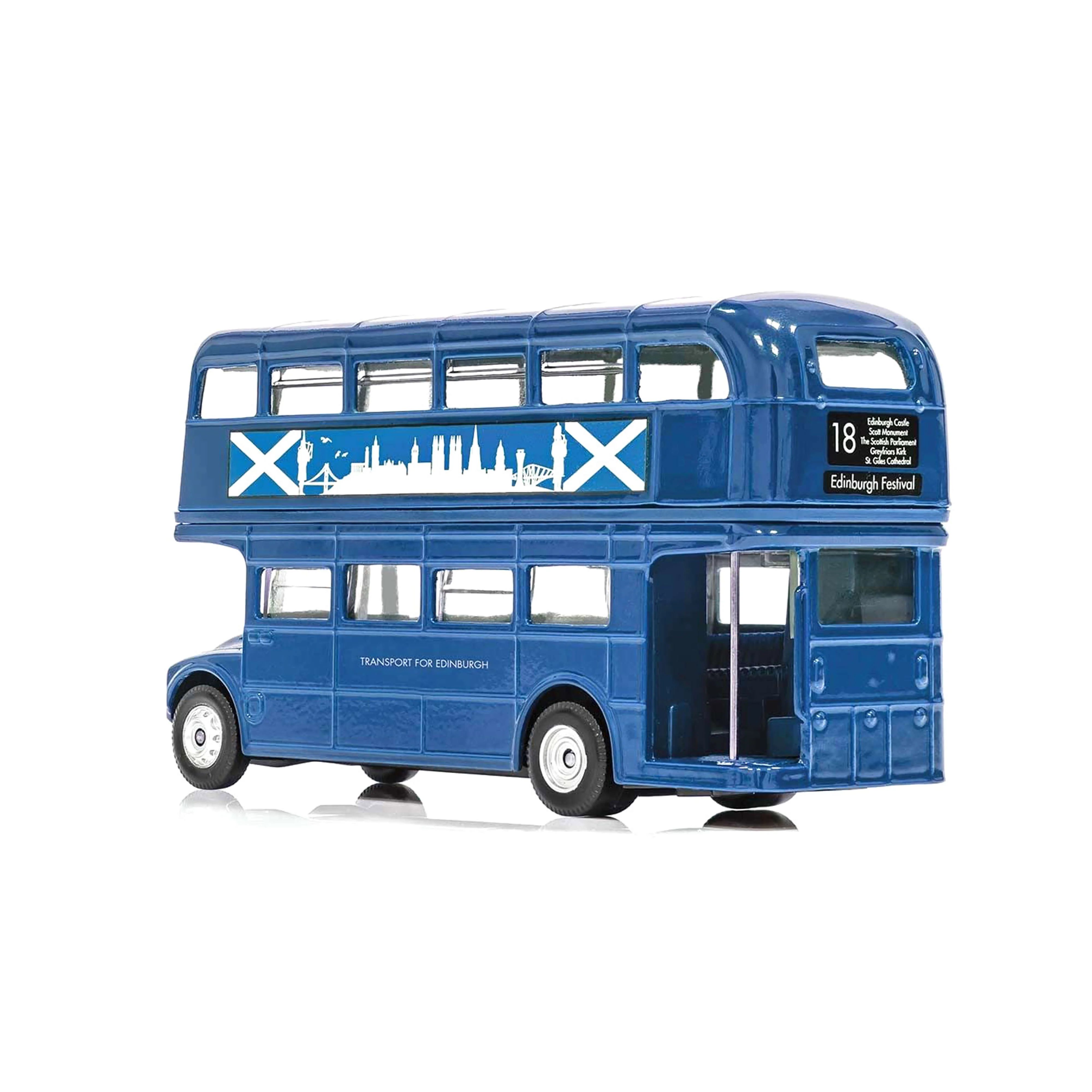 Bus de Edimbourg Routemaster RML2757 1956 Bleu 1/64 - Image 3