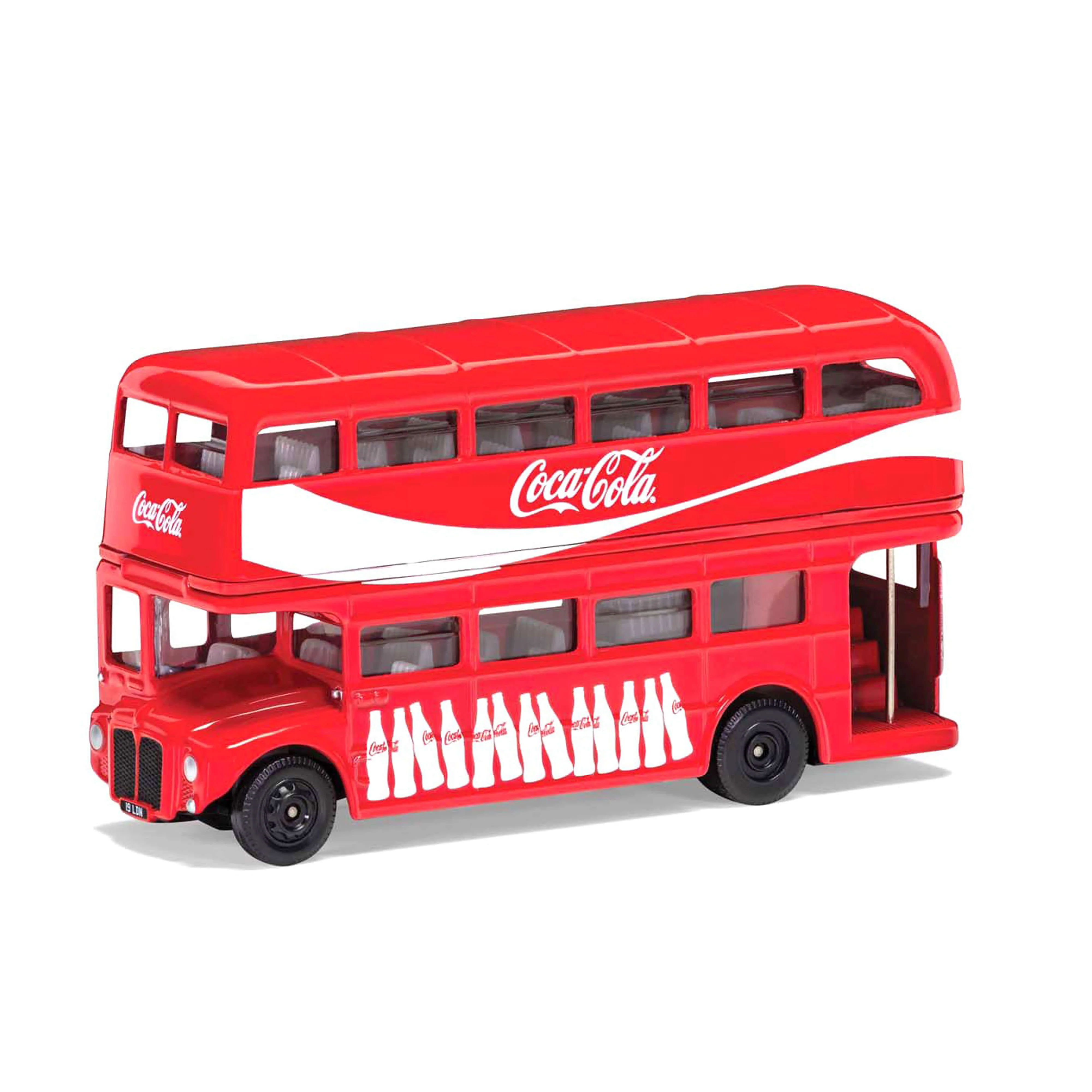 Bus Londonien Routemaster déco bouteilles de Coca-Cola 1/64 - Image 2