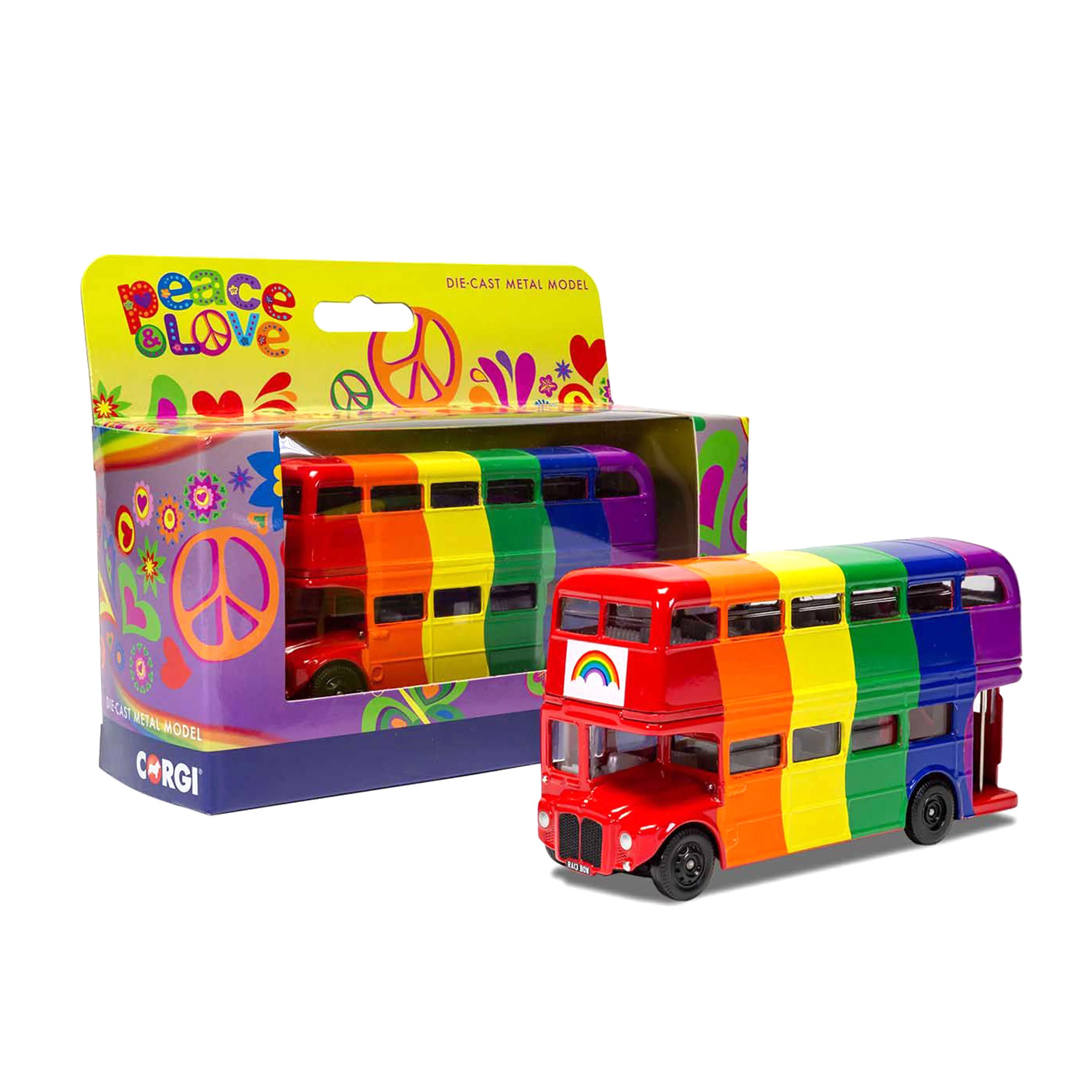 Bus Londonien Rainbow 1/64