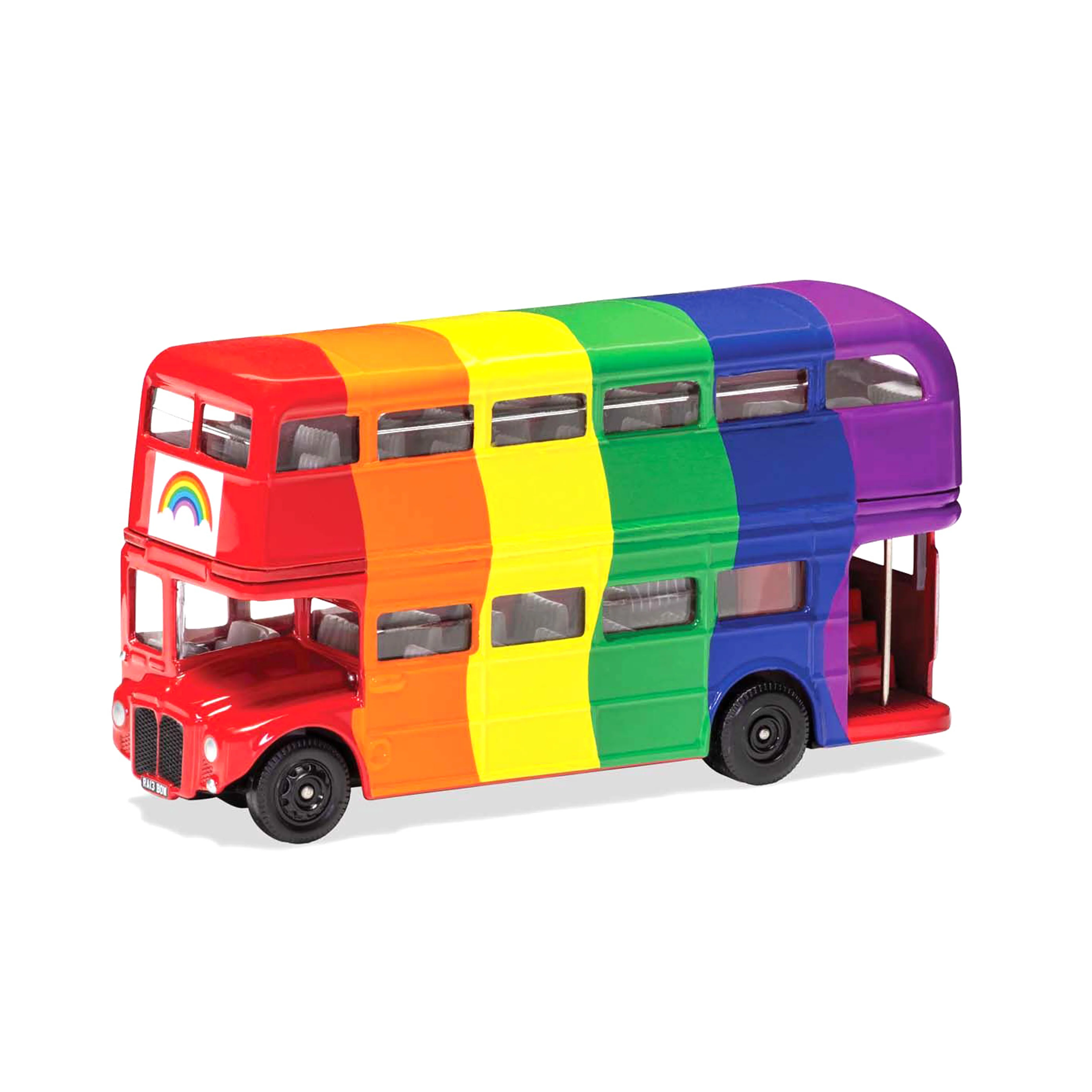 Bus Londonien Rainbow 1/64 - Image 2