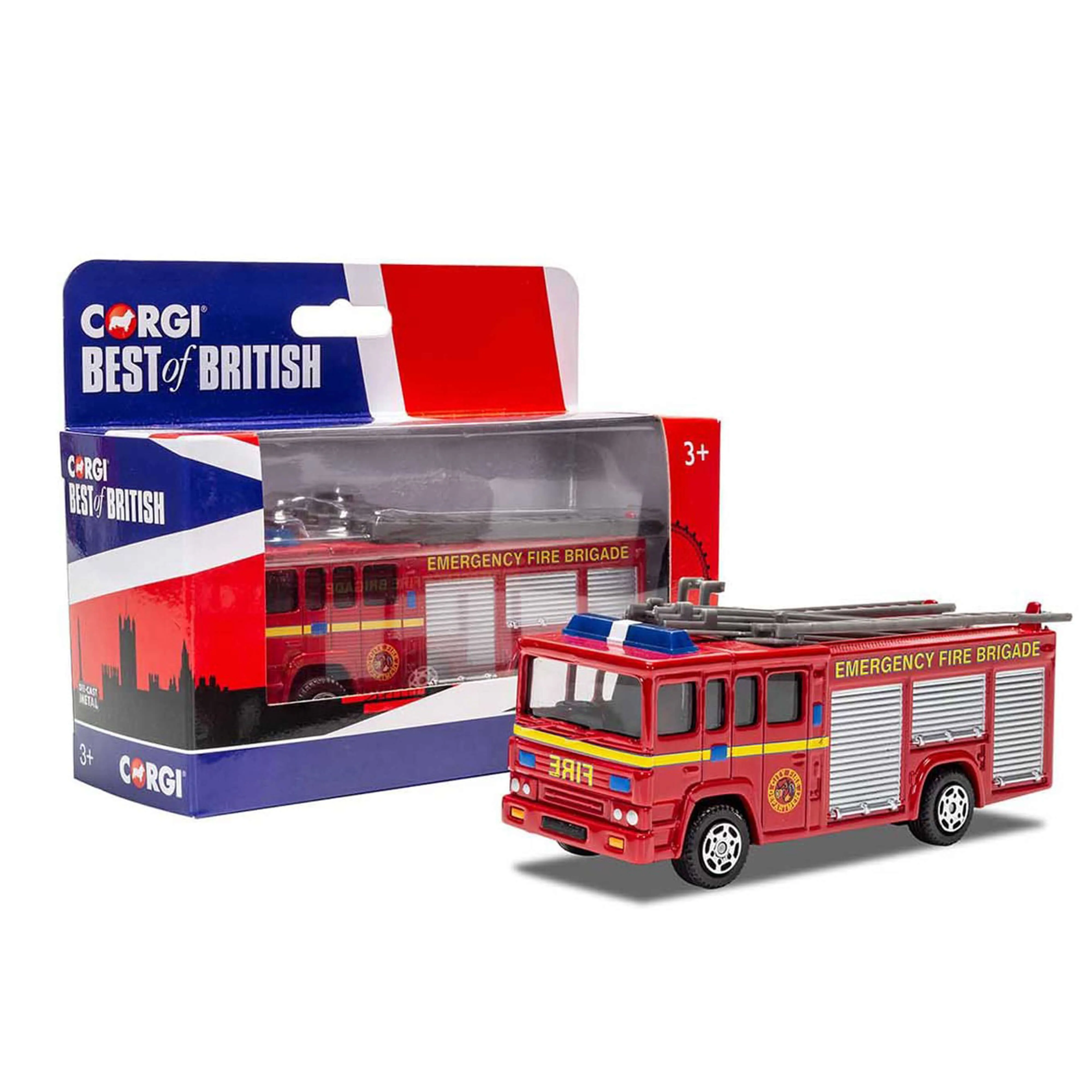 Camion d'urgence Brigade des Pompiers 1980 1/50