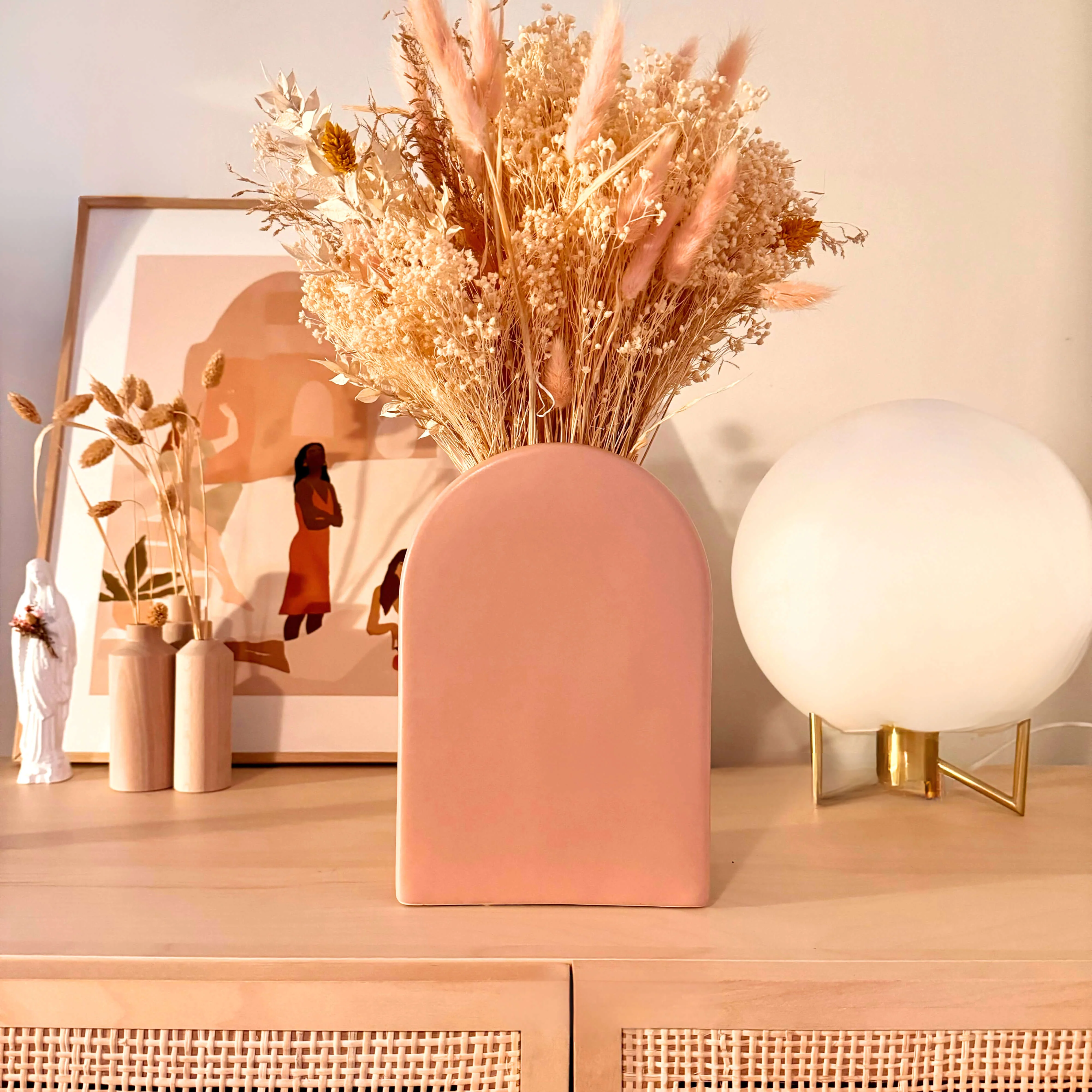 Vase en céramique Thyra nue