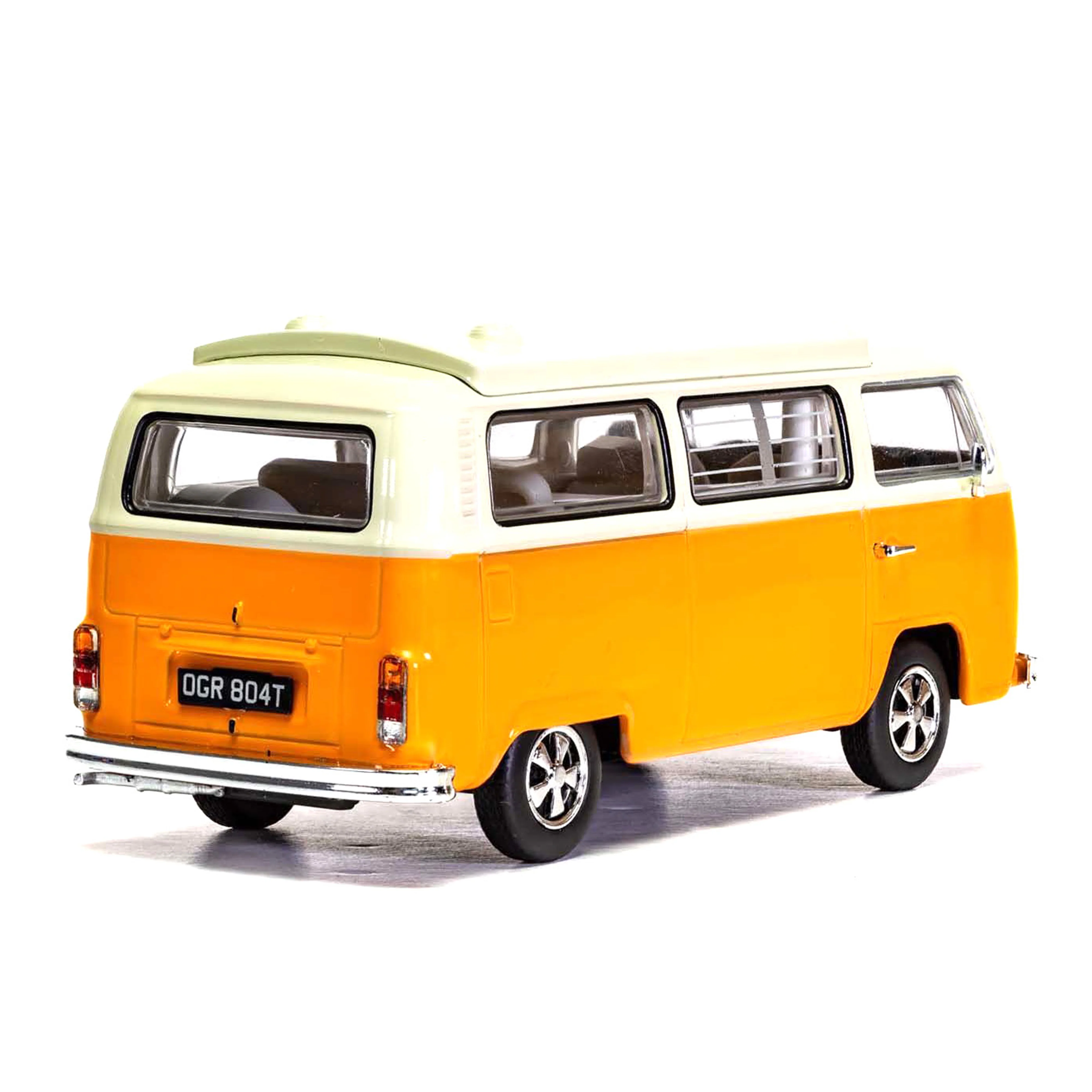 VW Combi T2 Bay Window Devon Marino Jaune/Pastel Blanc 1/43 - Image 2