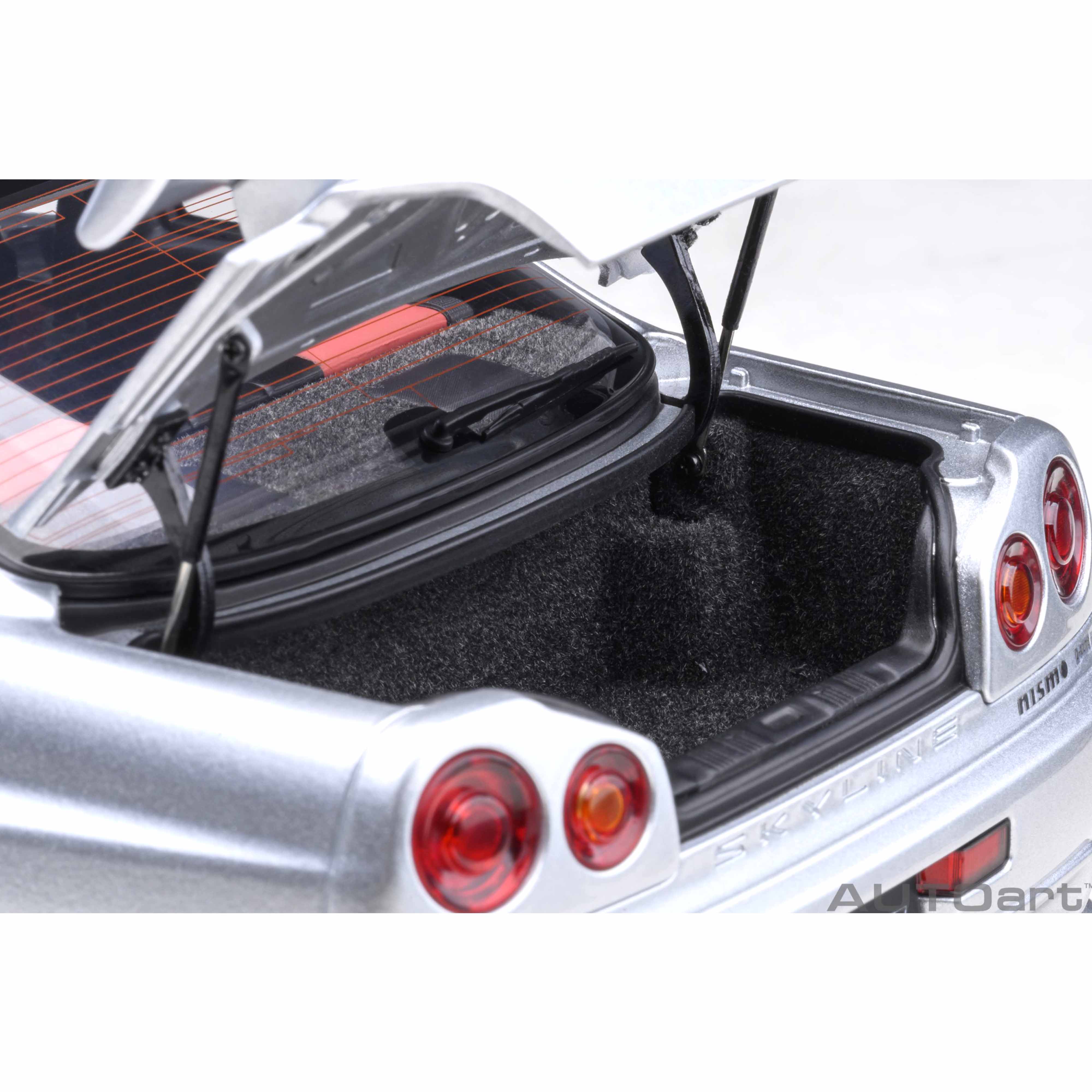 Nissan Skyline GT-R (R34) Z-Tune Argent 1/18 - Image 11