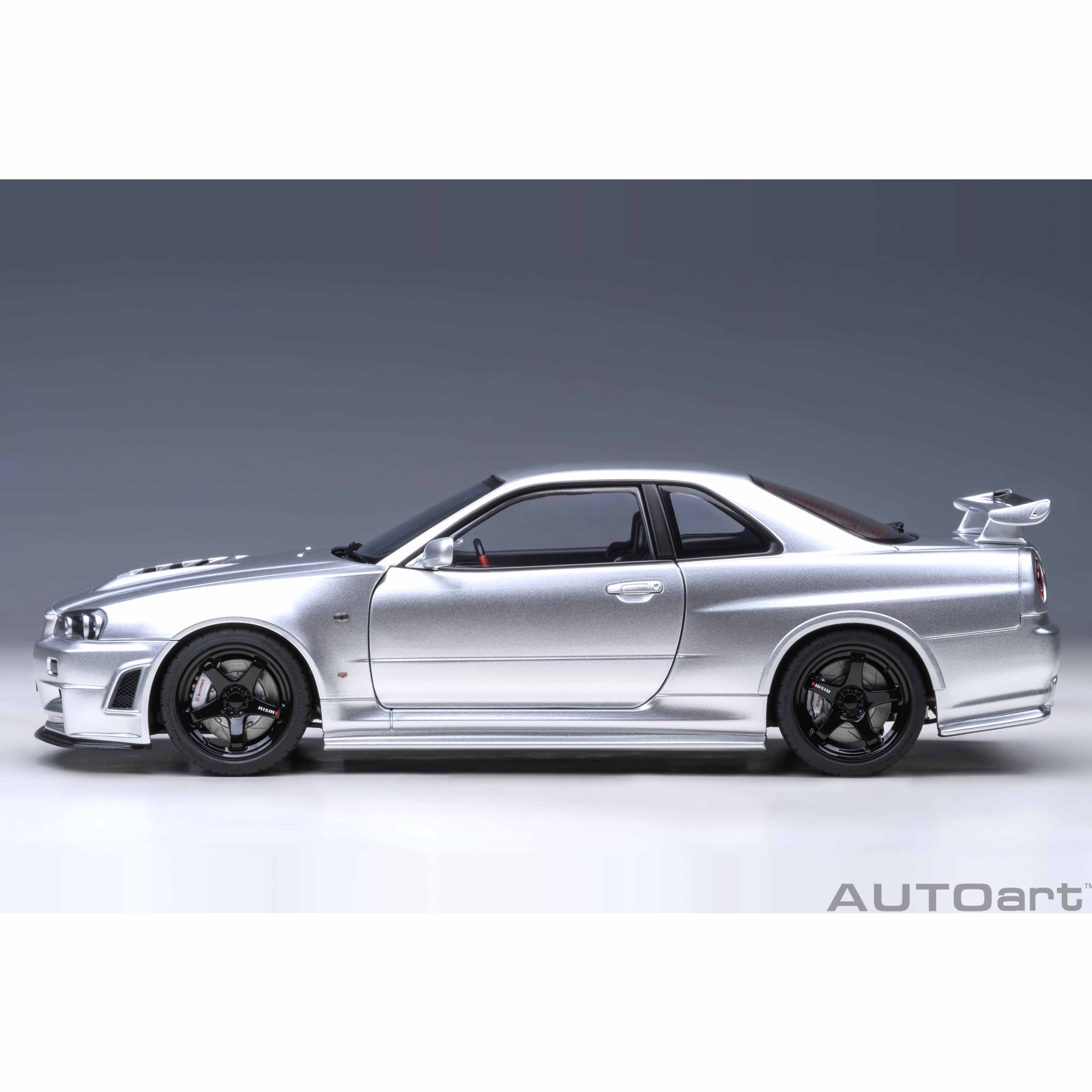 Nissan Skyline GT-R (R34) Z-Tune Argent 1/18 - Image 3