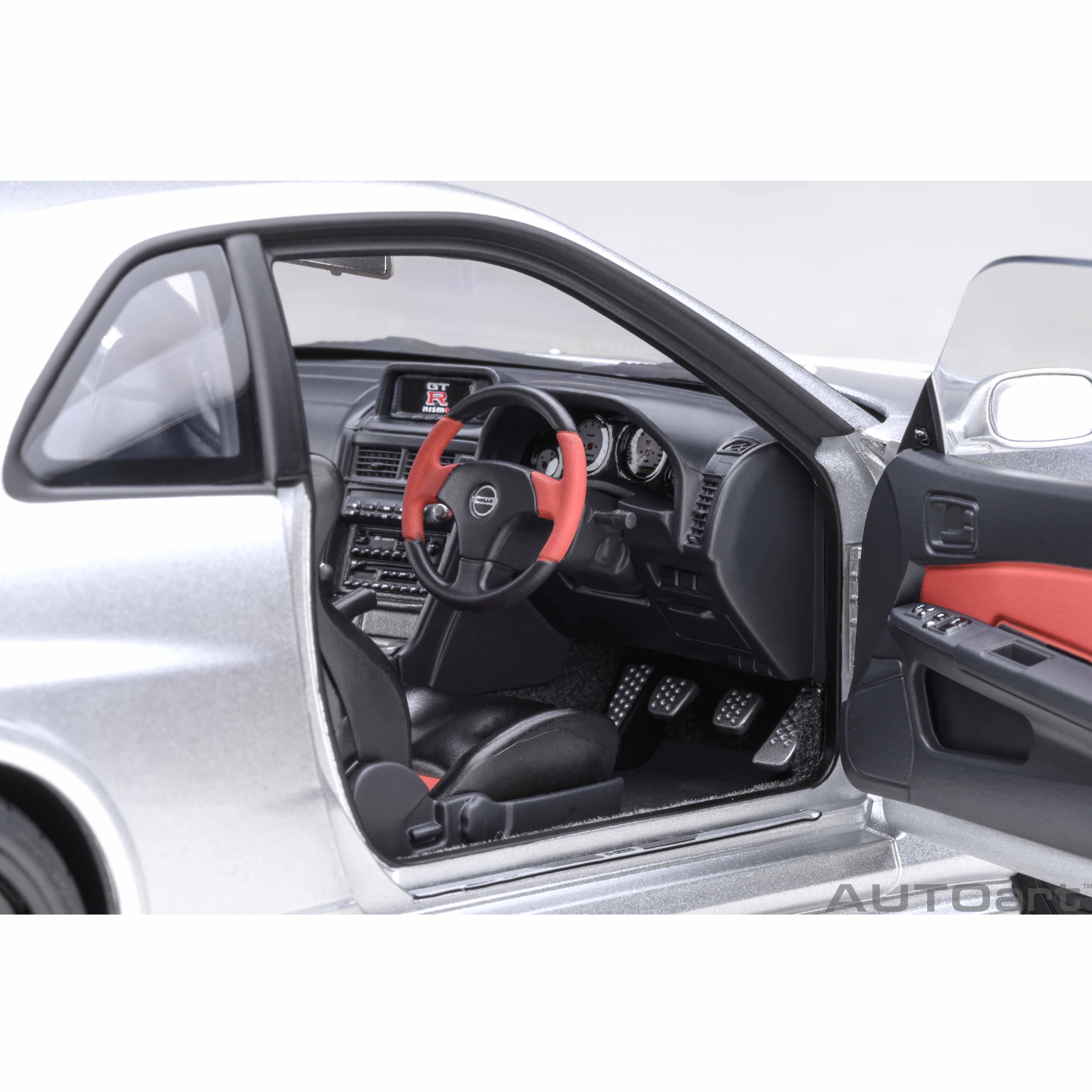 Nissan Skyline GT-R (R34) Z-Tune Argent 1/18 - Image 9