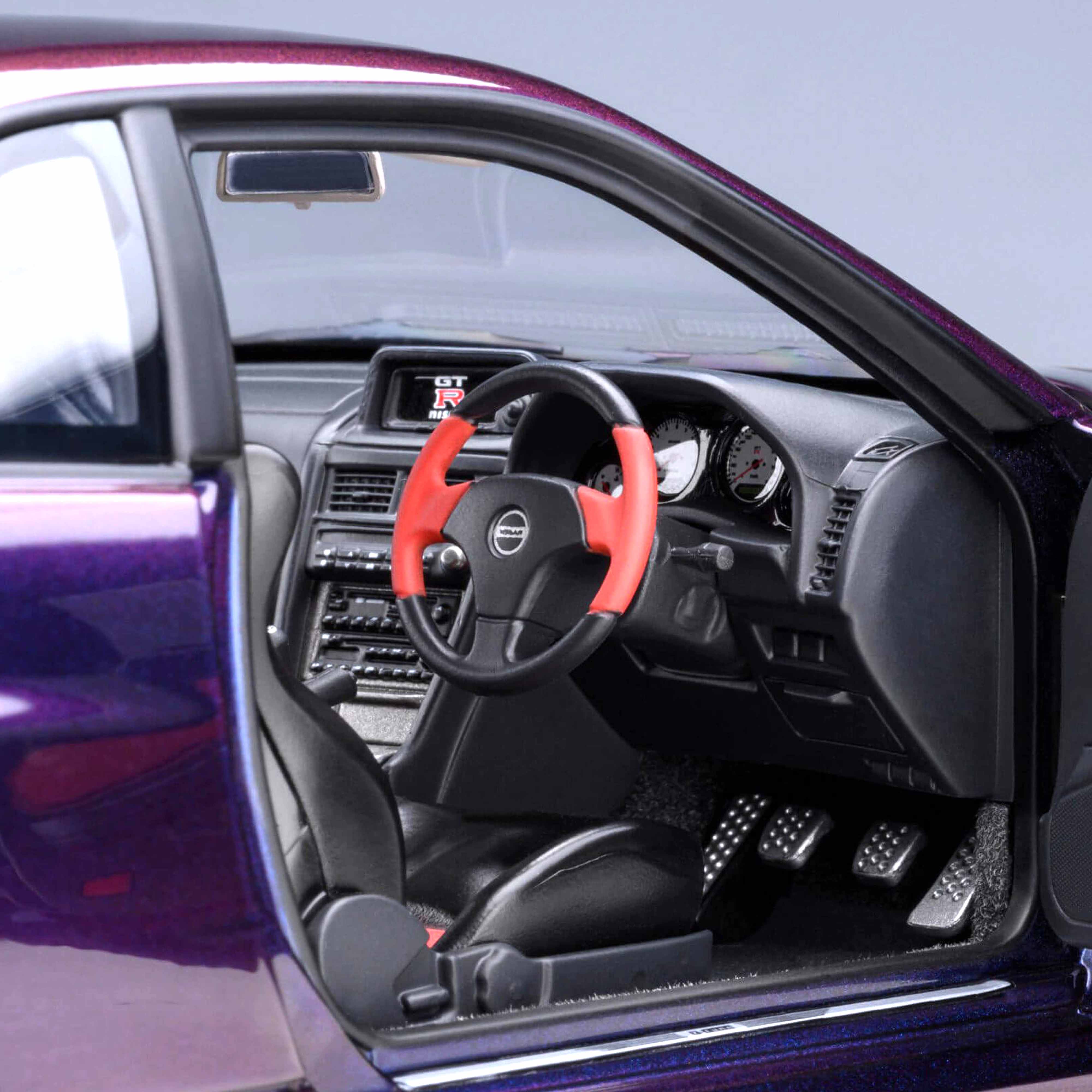 Nissan Skyline GT-R (R34) Z-Tune Violet de Minuit 1/18 - Image 6