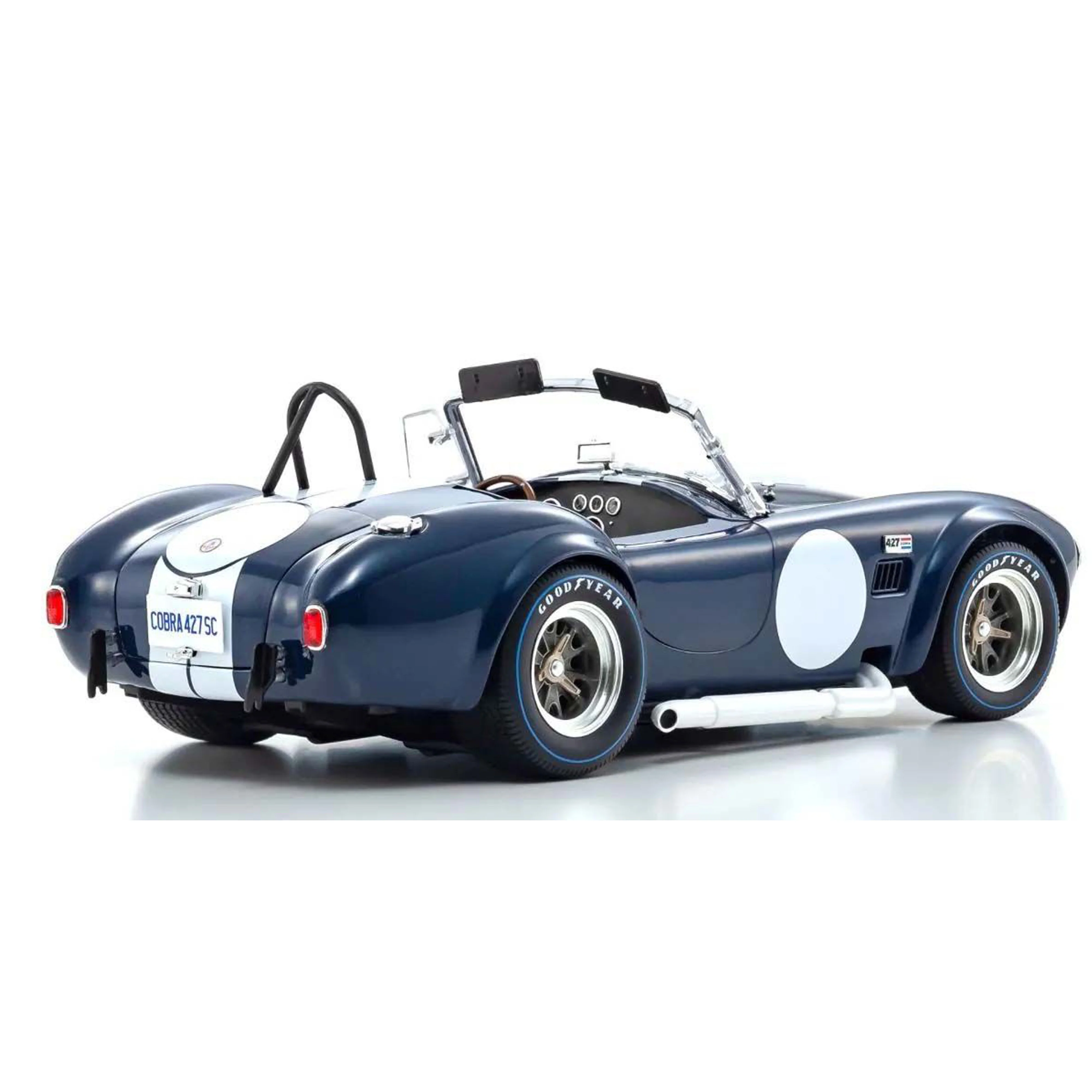 Shelby Cobra 427 S/C Bleu foncé/Blanc 1/18 - Image 2
