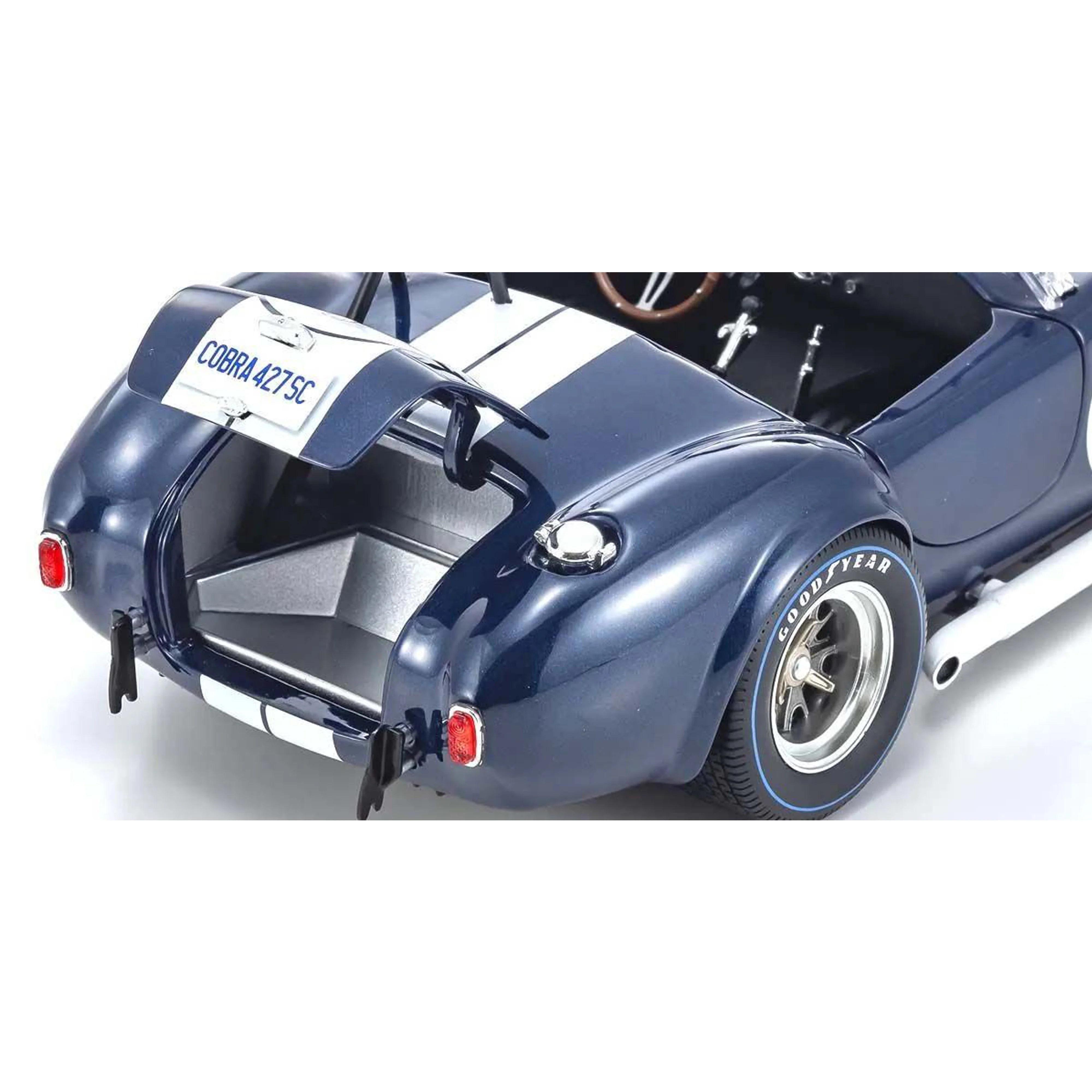 Shelby Cobra 427 S/C Bleu foncé/Blanc 1/18 - Image 5
