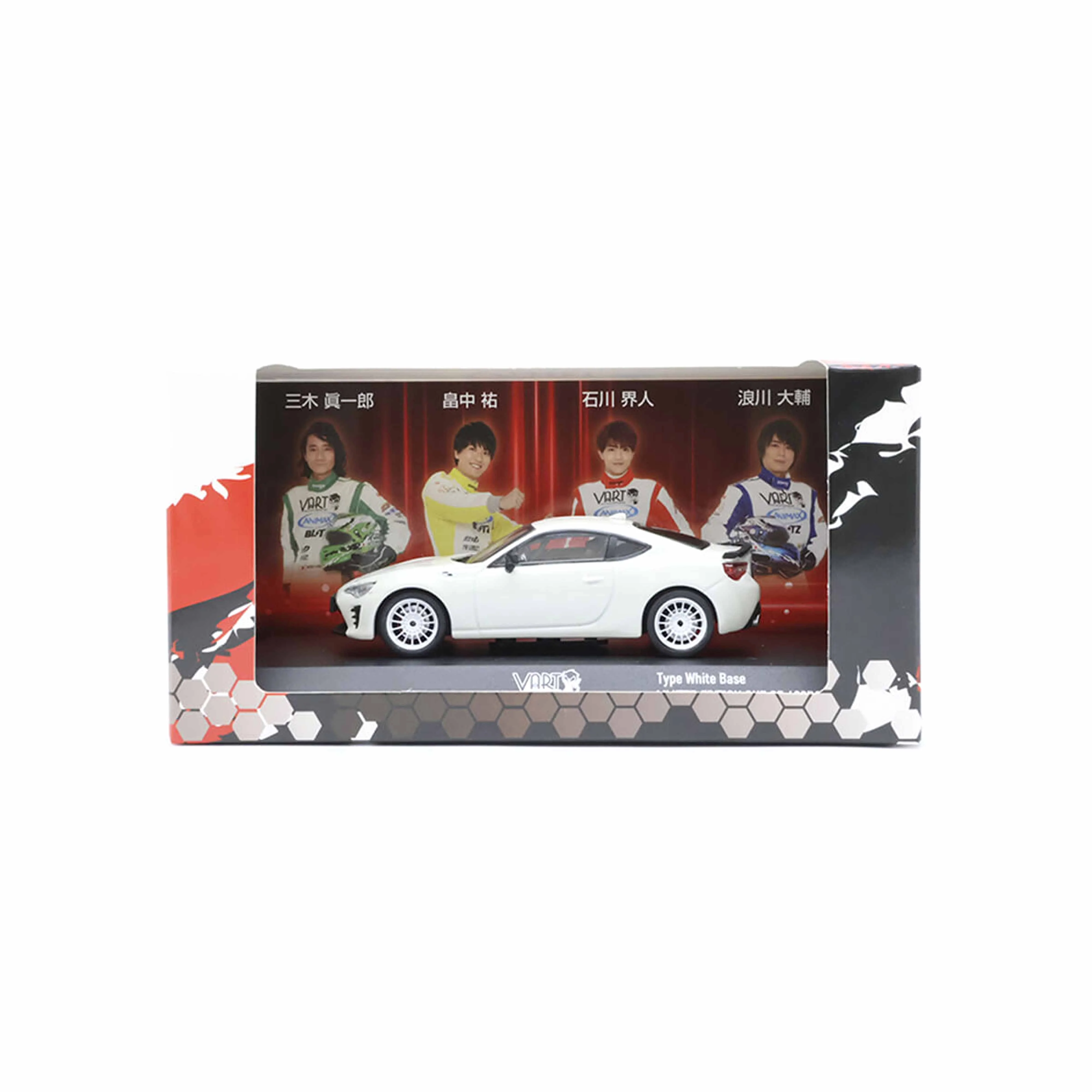 Toyota 86 VART Type Blanc Base 1/43 - Image 6