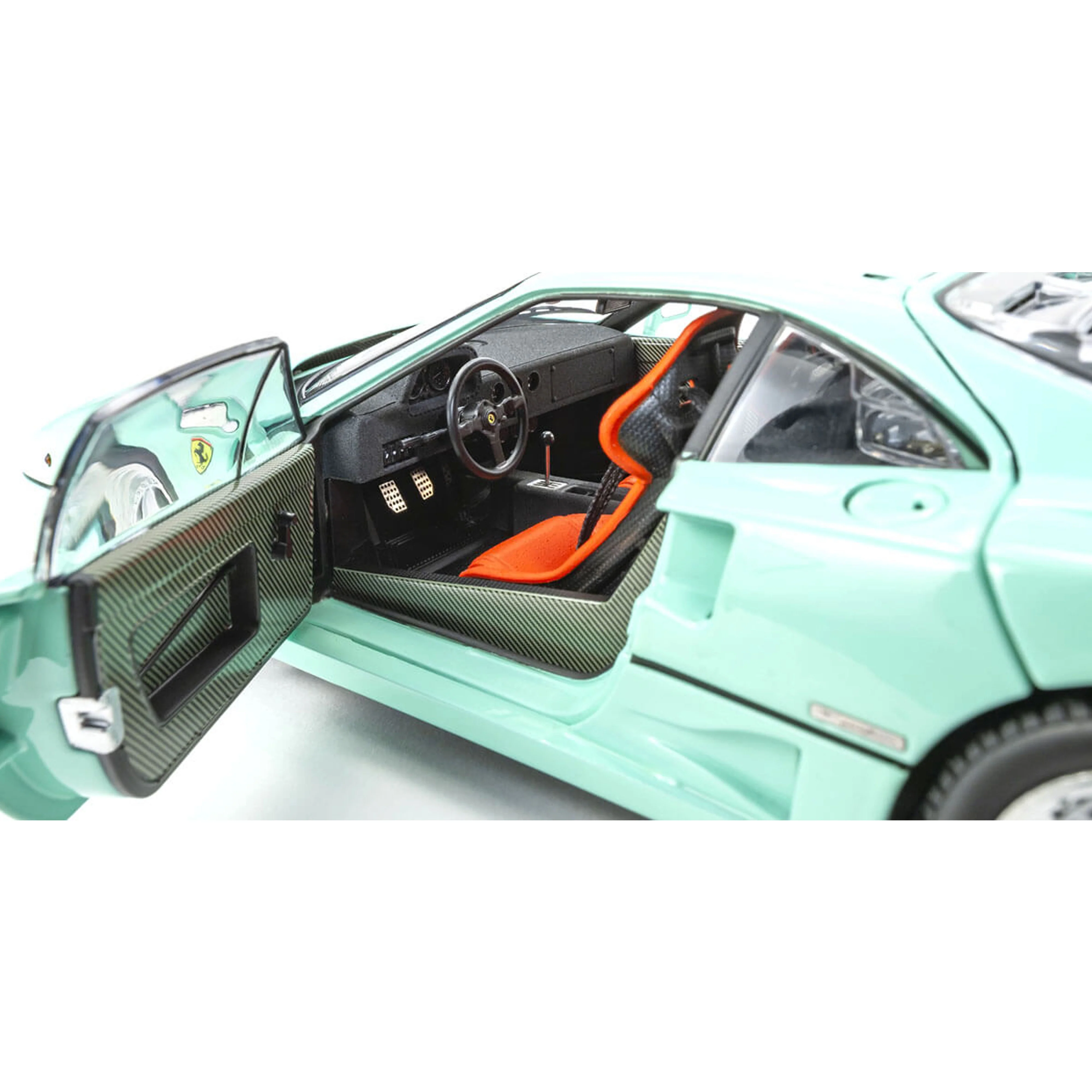 Ferrari F40 Vert Menthe 1/18 - Image 9