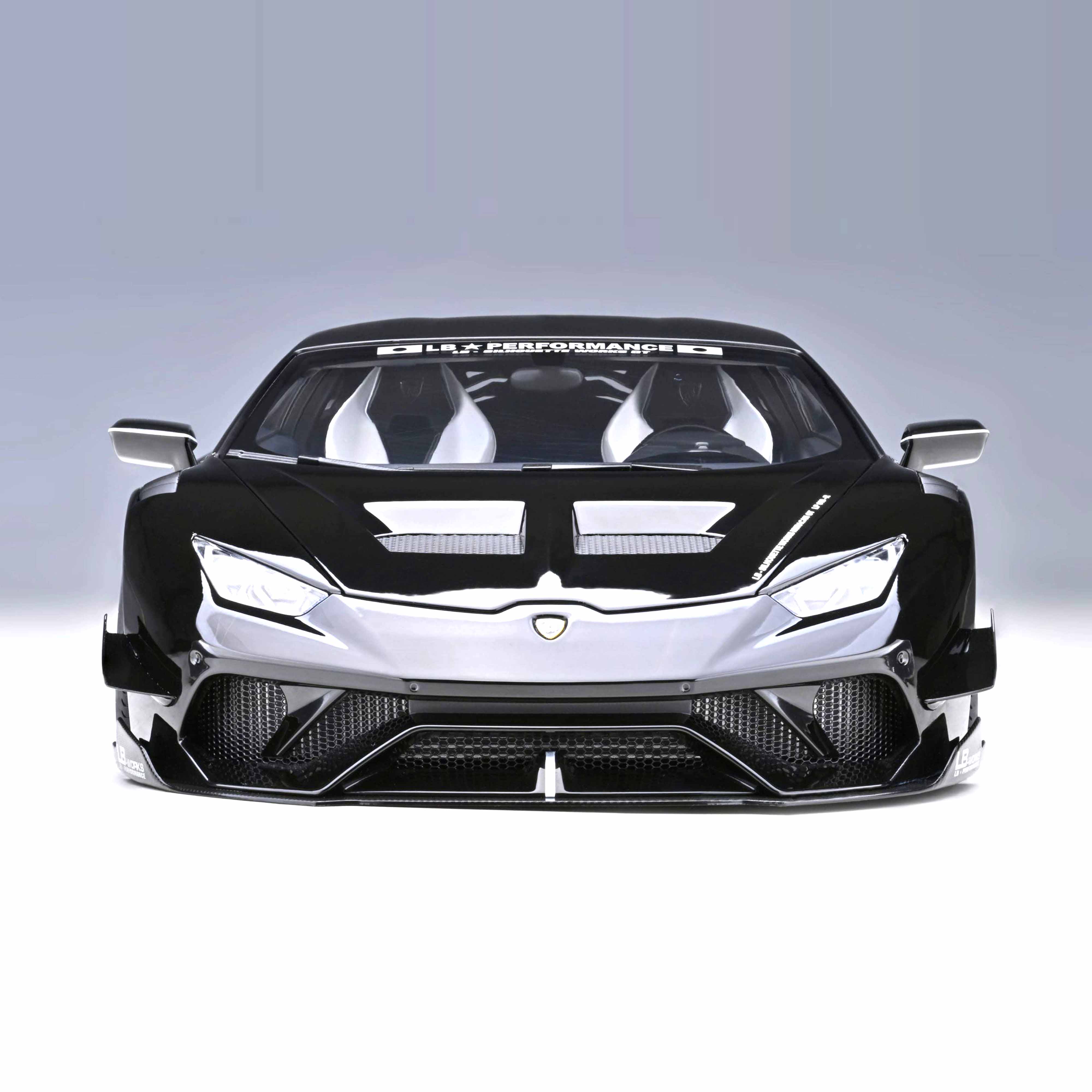 Liberty Walk LB Silhouette Lamborghini Huracan GT 2019 Noir 1/18 - Image 4