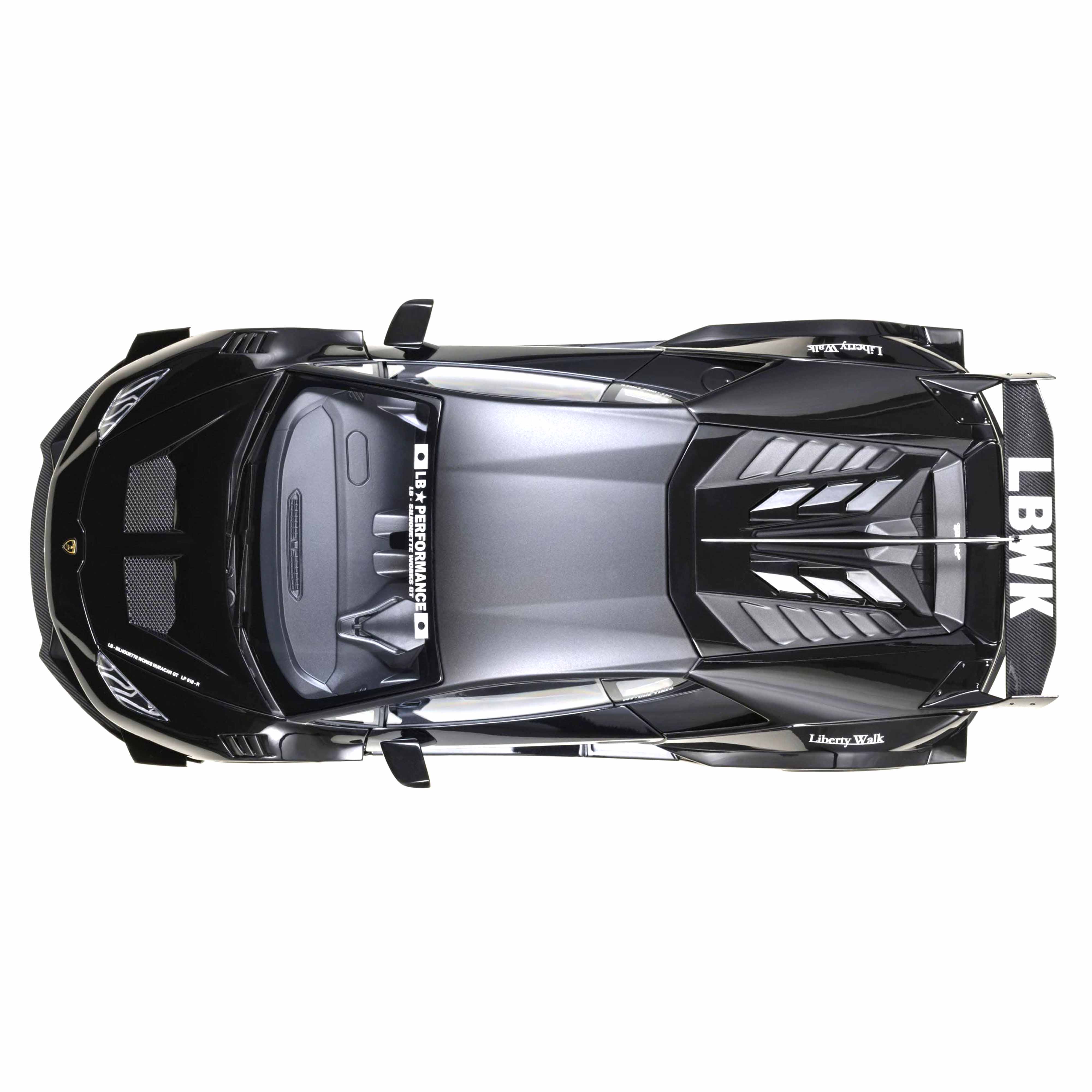 Liberty Walk LB Silhouette Lamborghini Huracan GT 2019 Noir 1/18 - Image 6