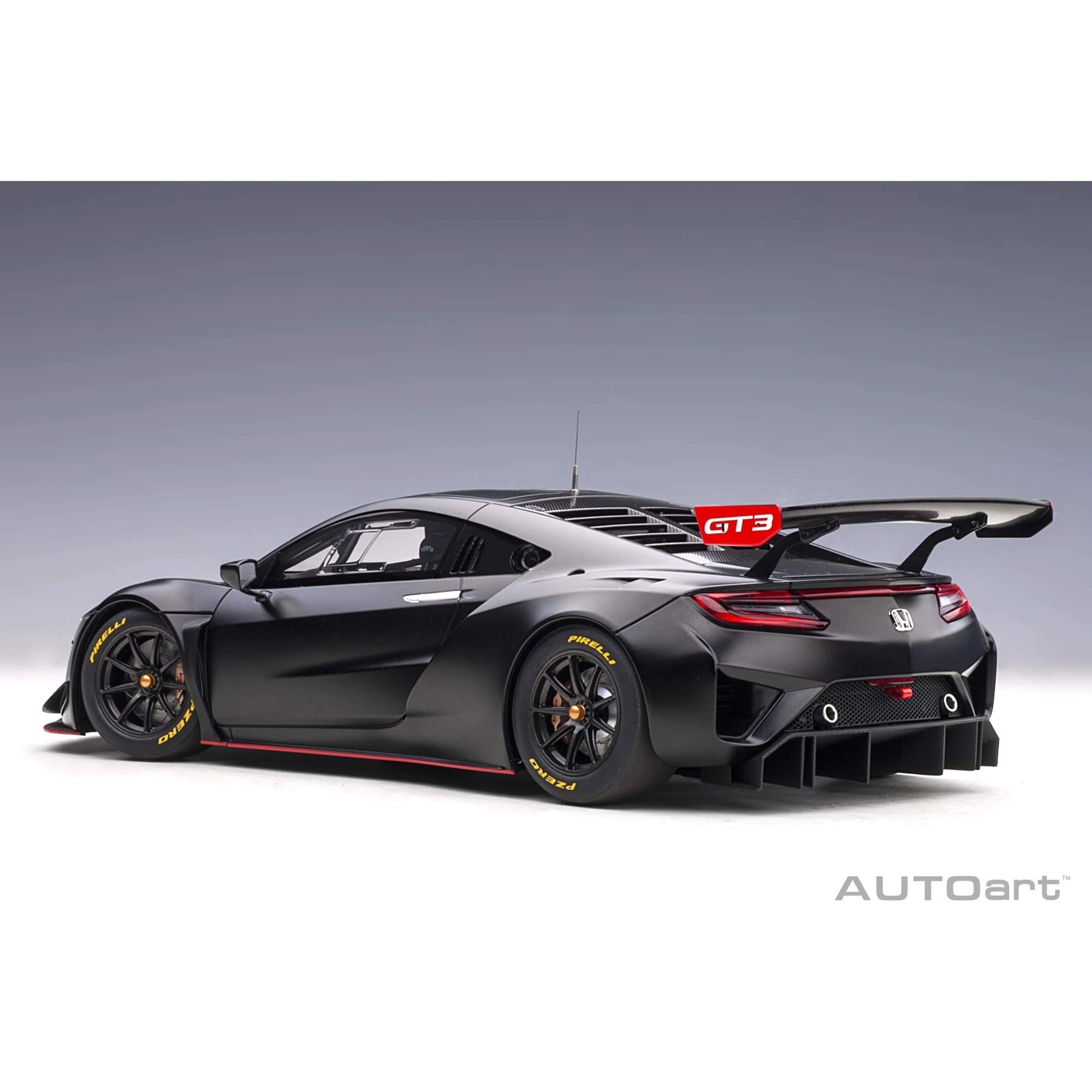 Honda NSX GT3 2018 Noir mat 1/18 - Image 2