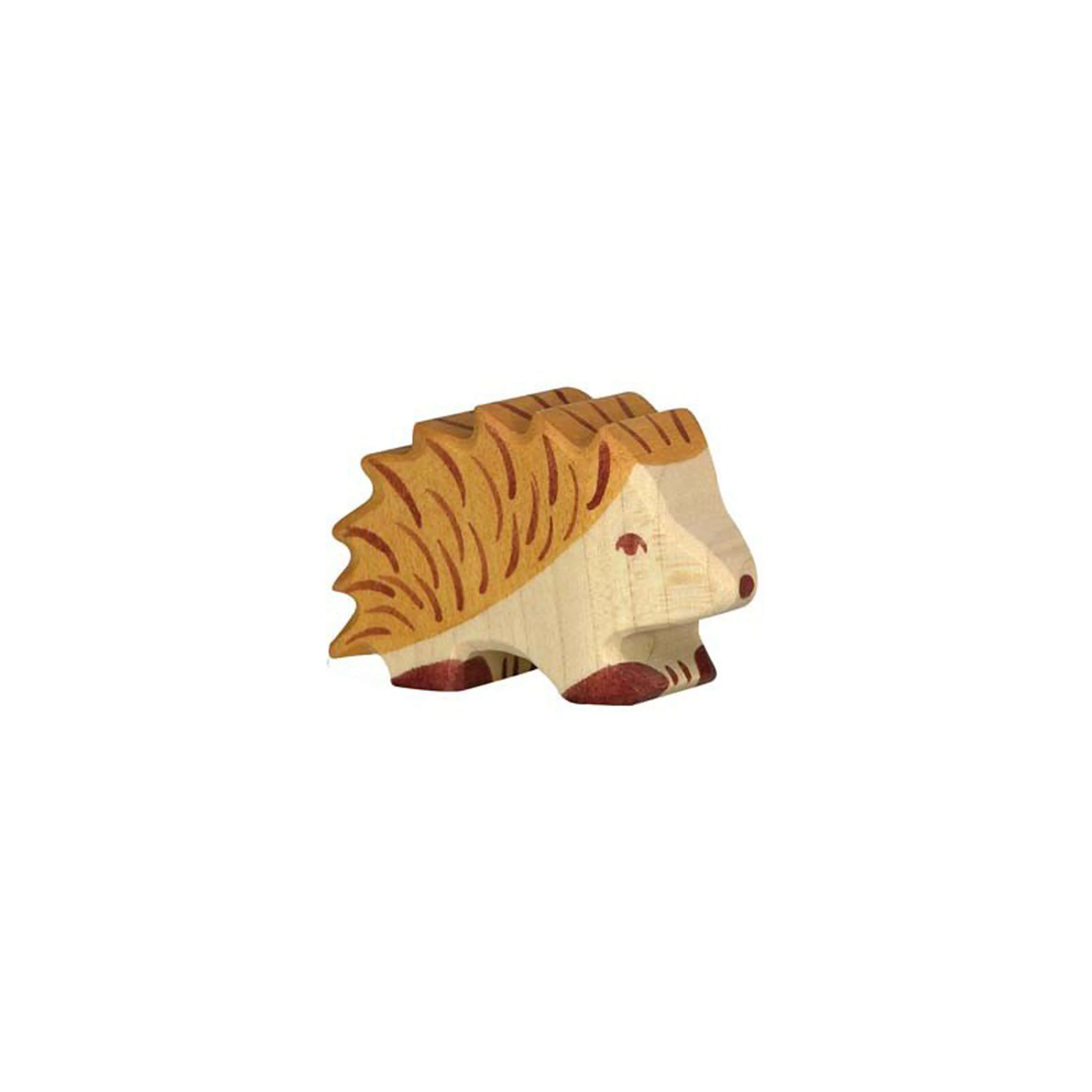 Figurine de Hérisson en bois