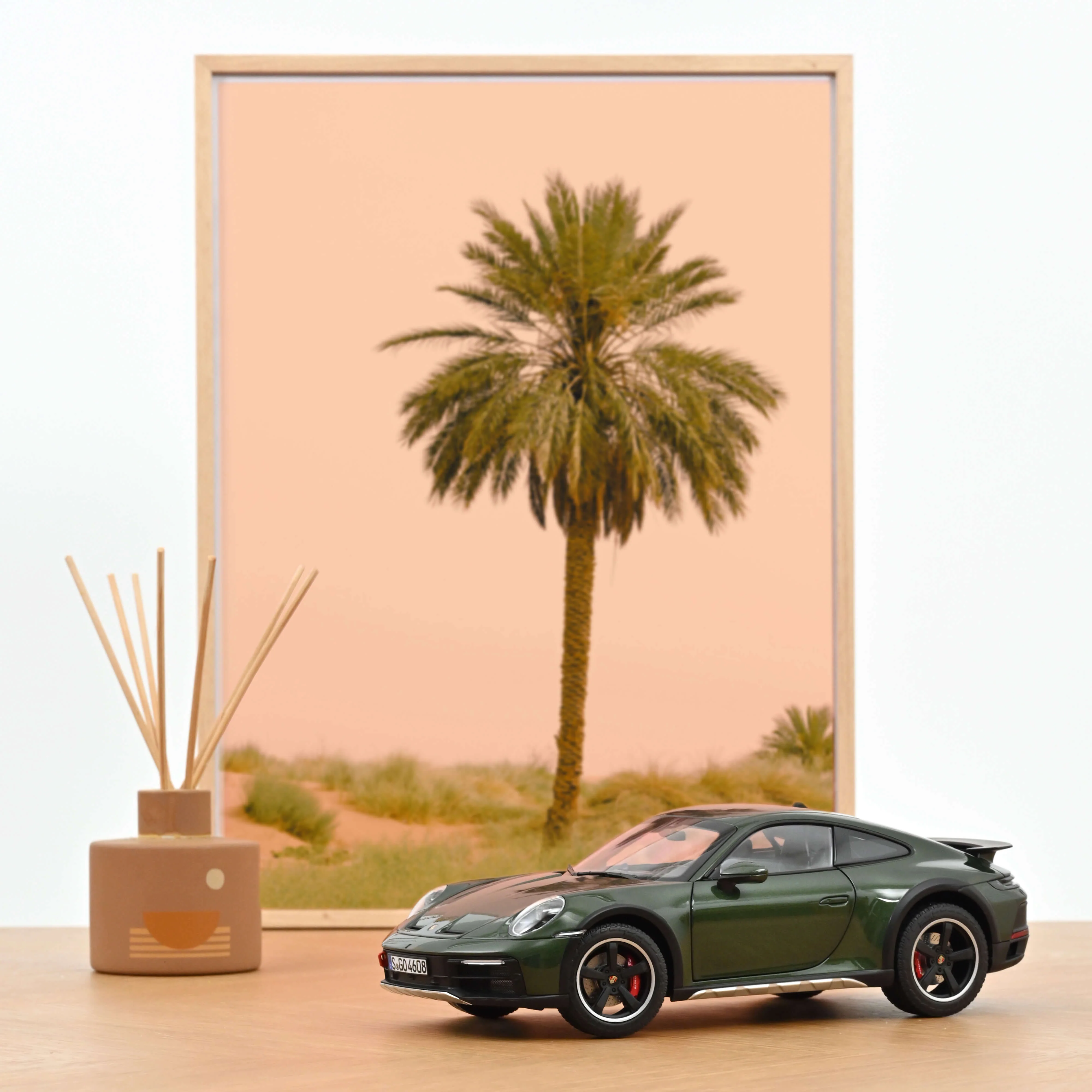 Porsche 911 Dakar 2023 Vert Chêne Métallisé 1/18