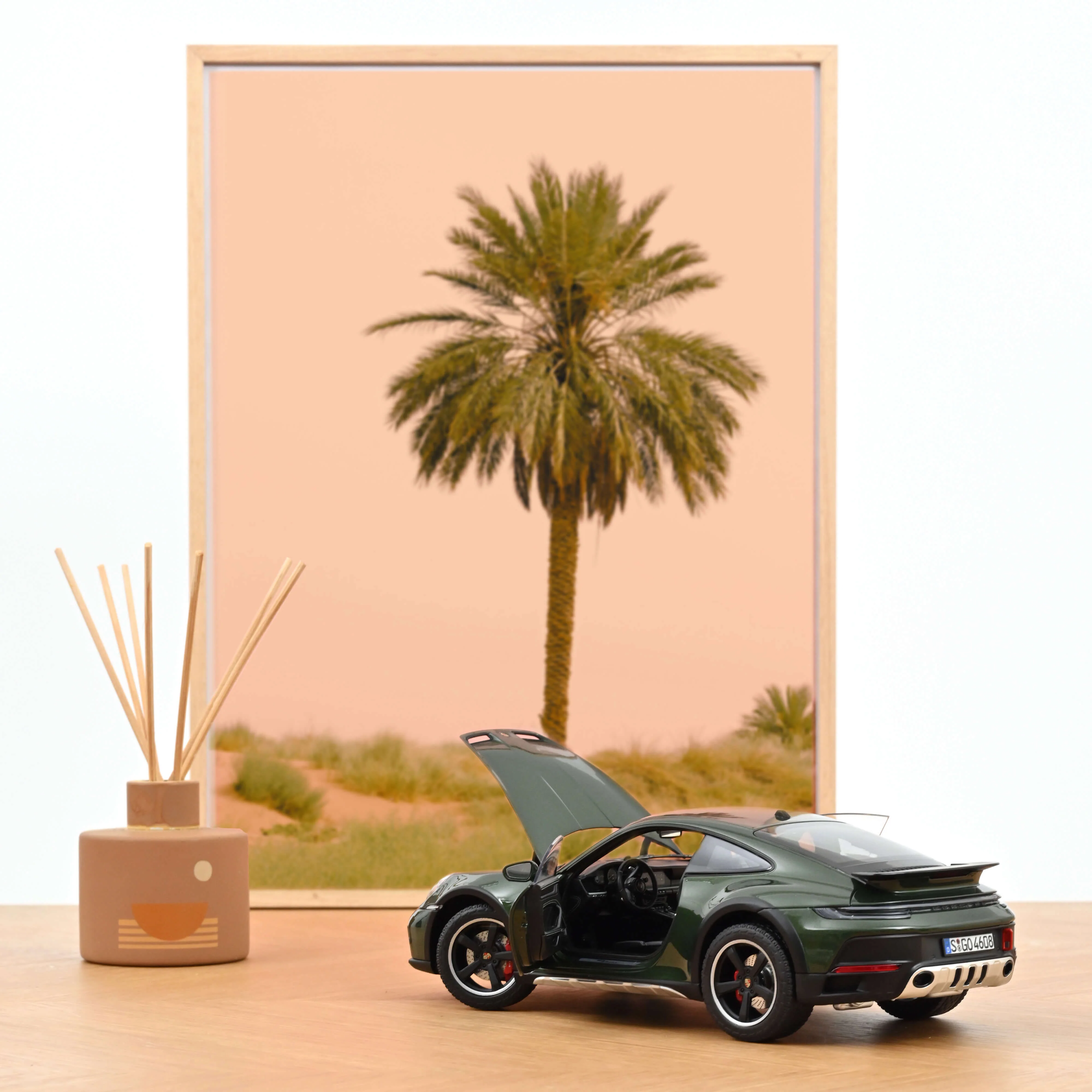 Porsche 911 Dakar 2023 Vert Chêne Métallisé 1/18 - Image 2